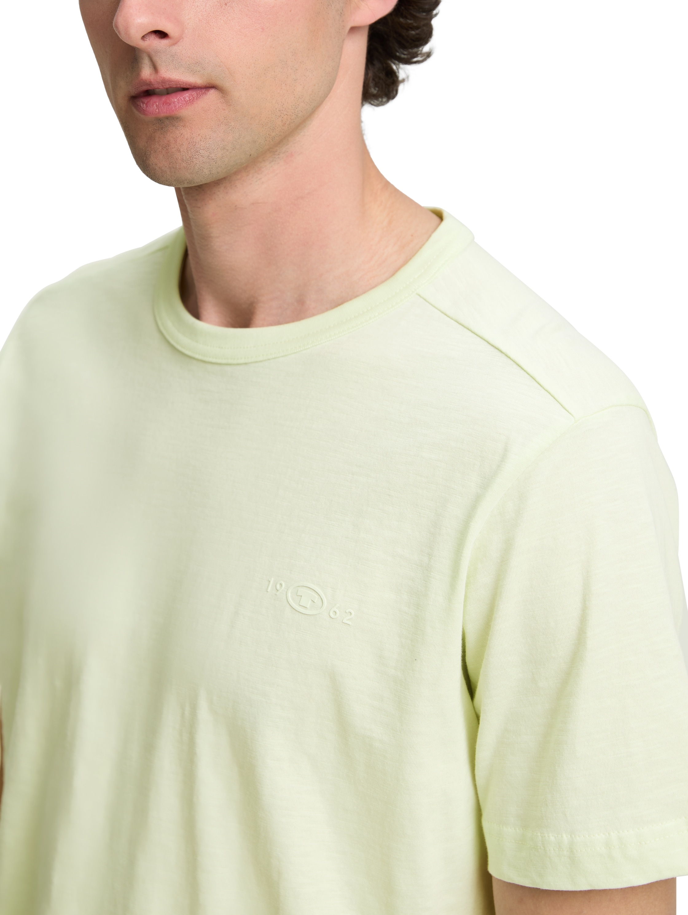 TOM TAILOR T-Shirt, mit Logo Stickerei