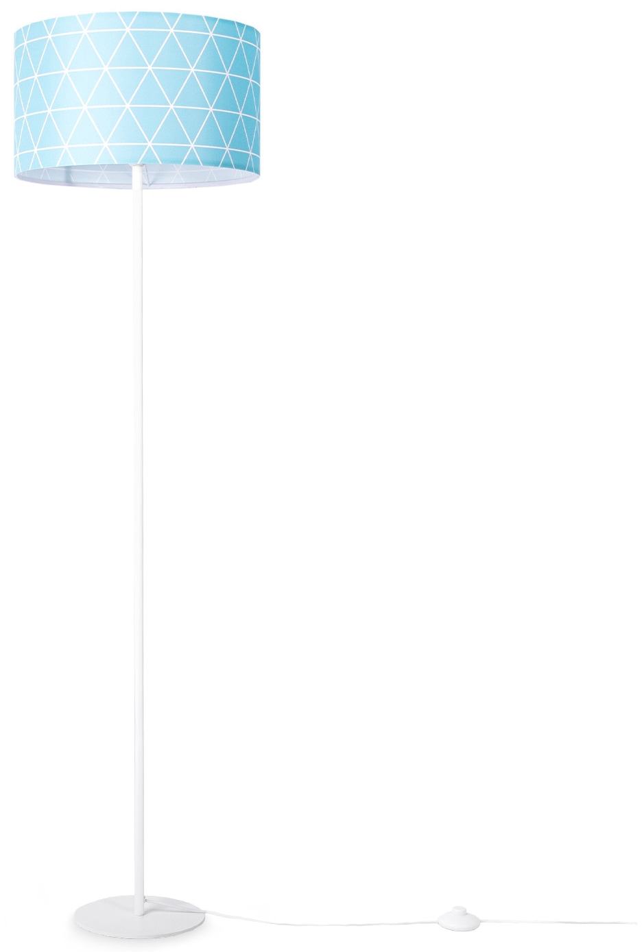 Paco Home Stehlampe »Stella 401«, 1 flammig, Leuchtmittel E27 | ohne Leuchtmittel, Standleuchte Wohnzimmer Schlafzimmer E27 Skandi Pink Grau Blau Deko