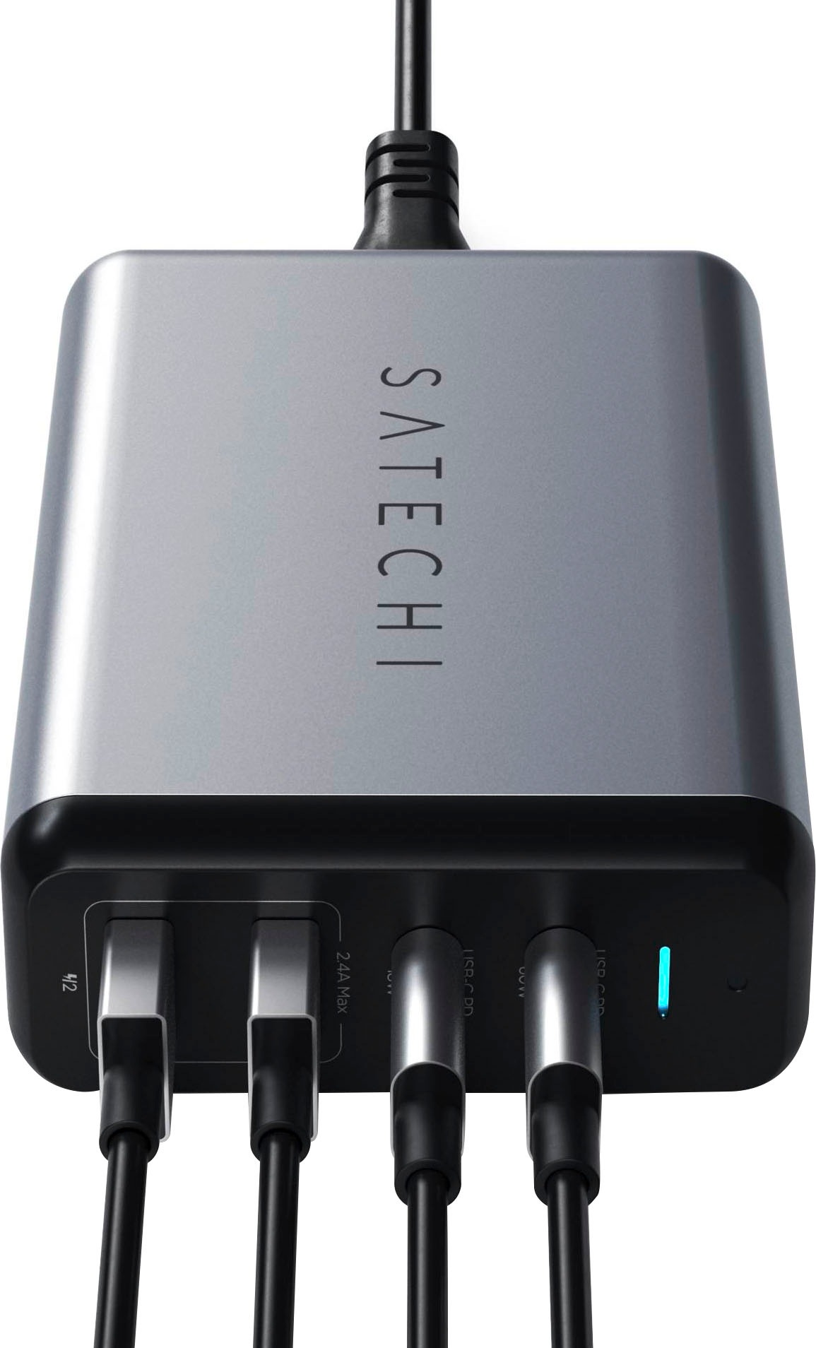 Satechi USB-Ladegerät »75W Dual Type-C PD Travel Charger«, (1 St.)