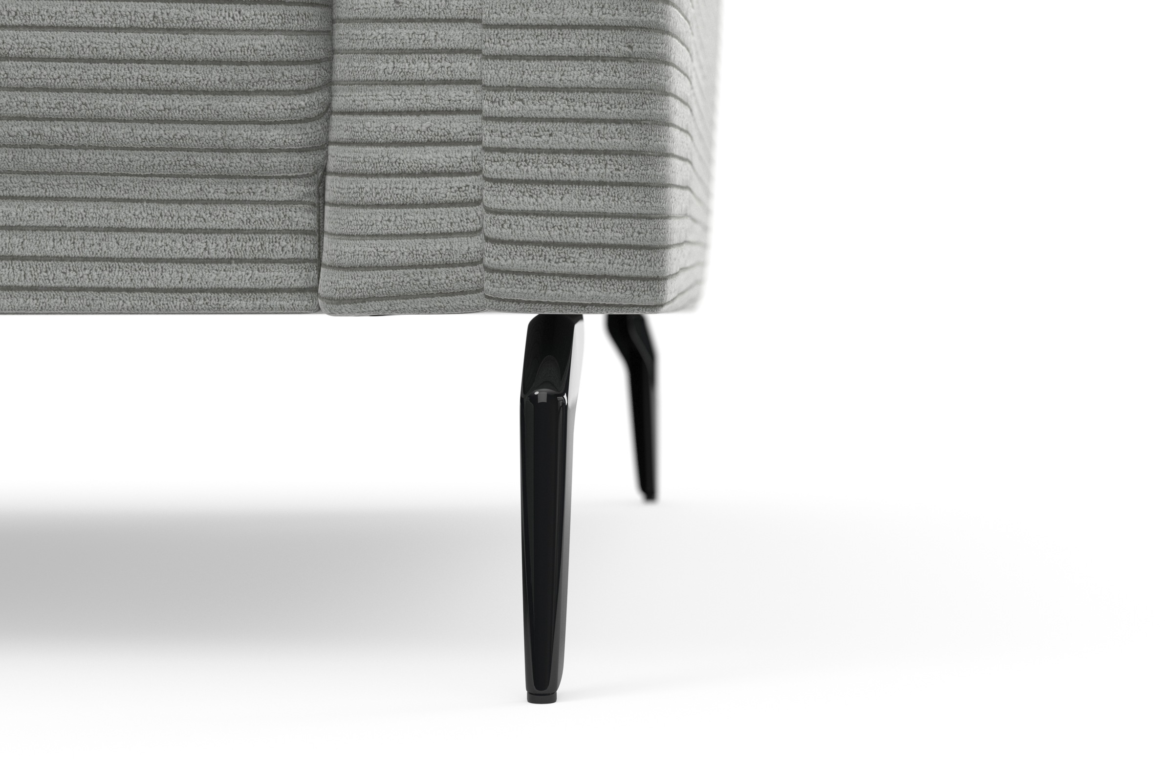 INOSIGN Ecksofa »Coco L-Form«, Sitztiefen-, Arm- und Kopfteilverstellung, Cord-Bezug, Fußhöhe 15 cm
