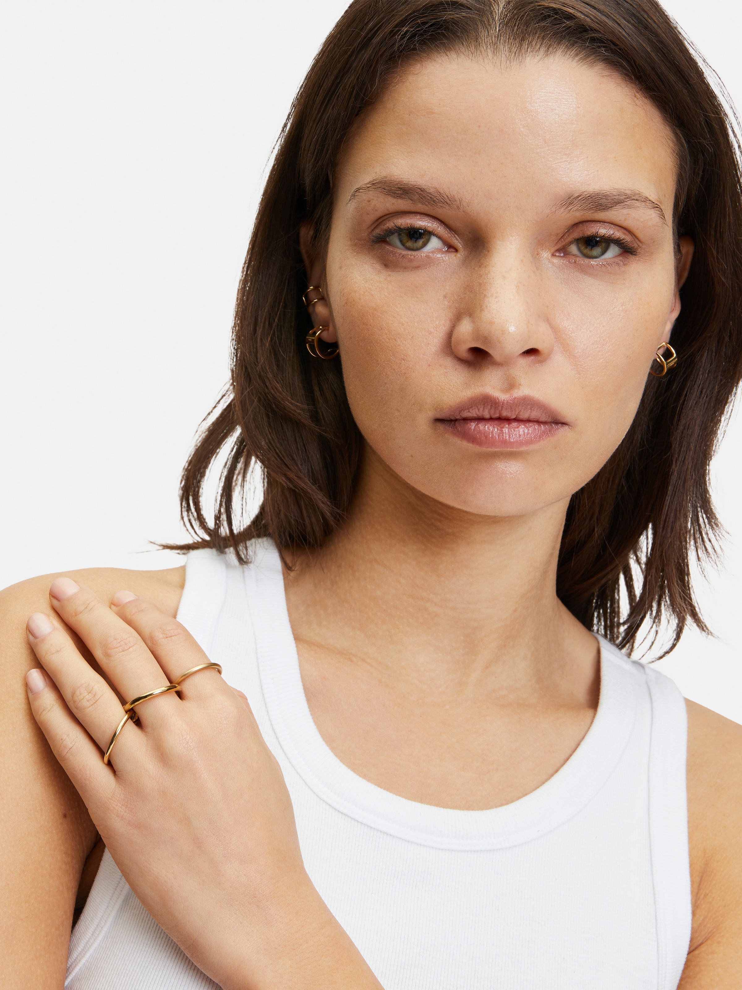 Liebeskind Berlin Fingerring »Schmuck Geschenk Edelstahl The Layer-Ring«