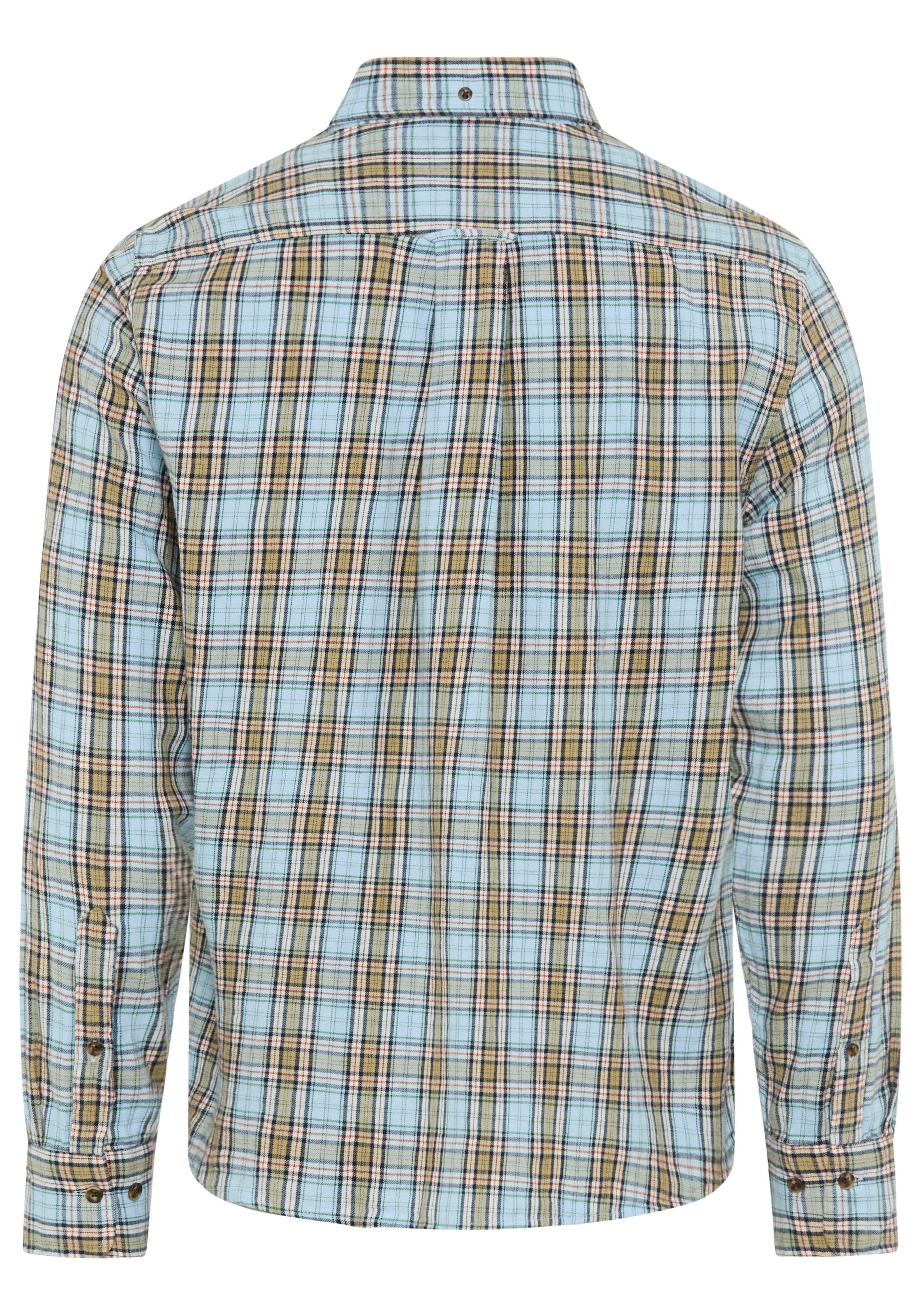 Gant Karohemd "REG WINDBLOWN FLANNEL CHECK SHIRT" Mit Rundhalsausschnitt günstig online kaufen