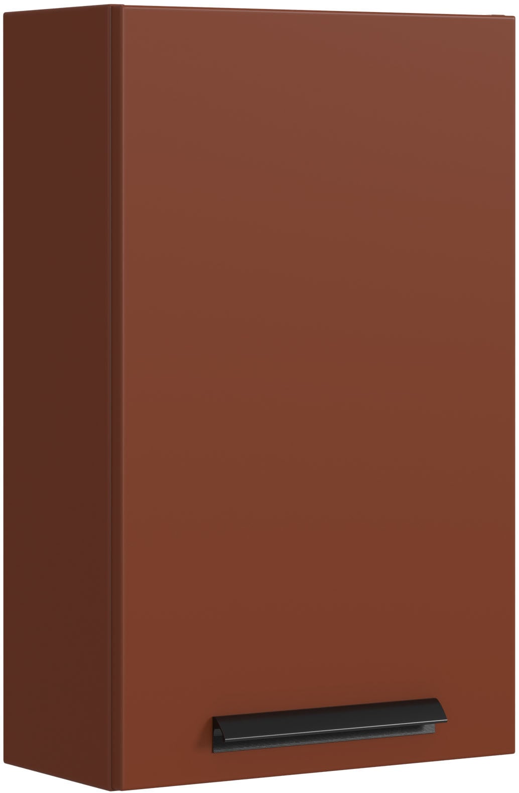 welltime "SALVADA, Hängeschrank 40 cm, gedämpfte Scharniere" Rot, Front und Korpus aus hochwertigen MDF, Anti-Finger-Print