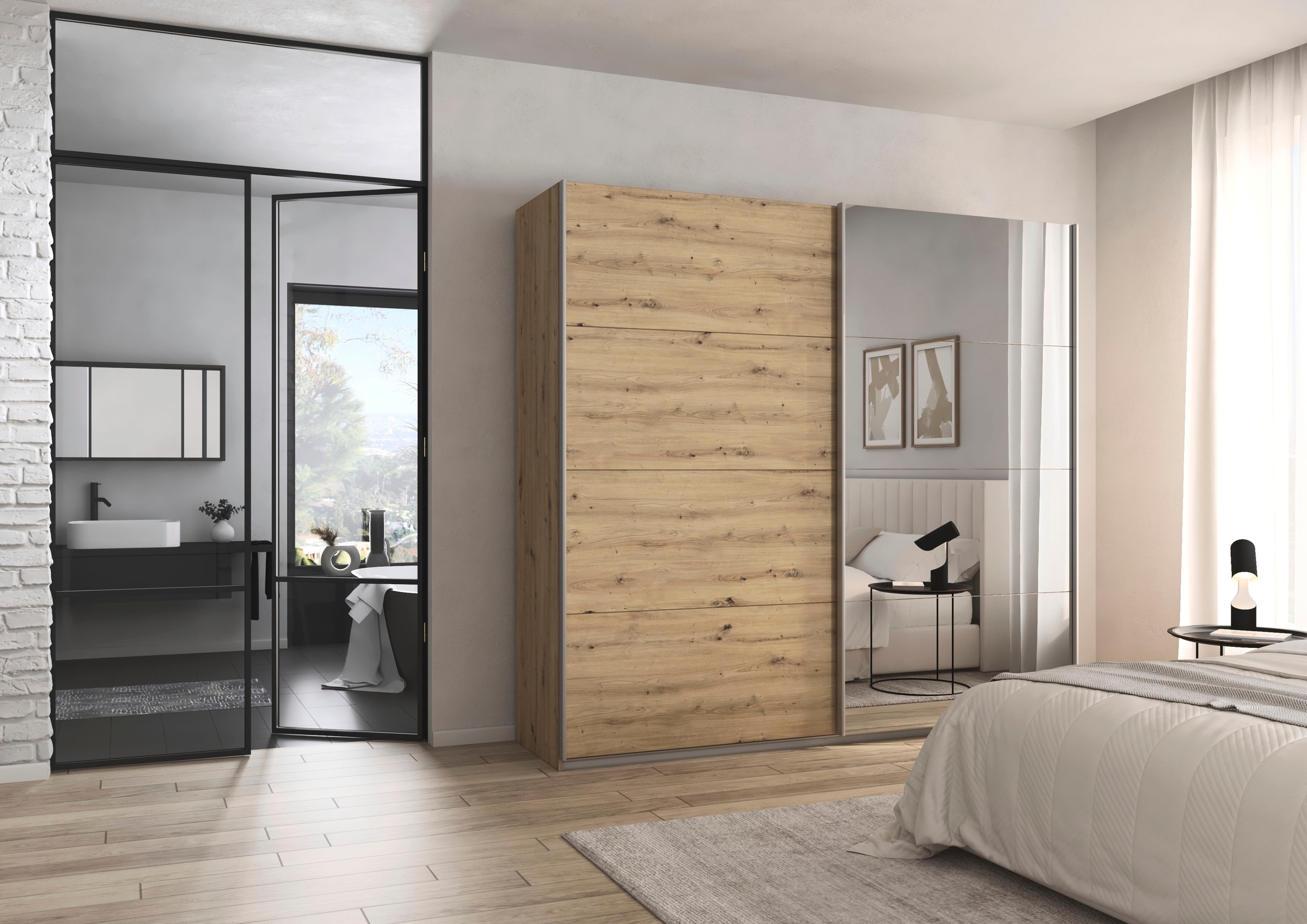 rauch Schwebetürenschrank "Kleiderschrank Schrank Garderobe Schlafzimmersch günstig online kaufen