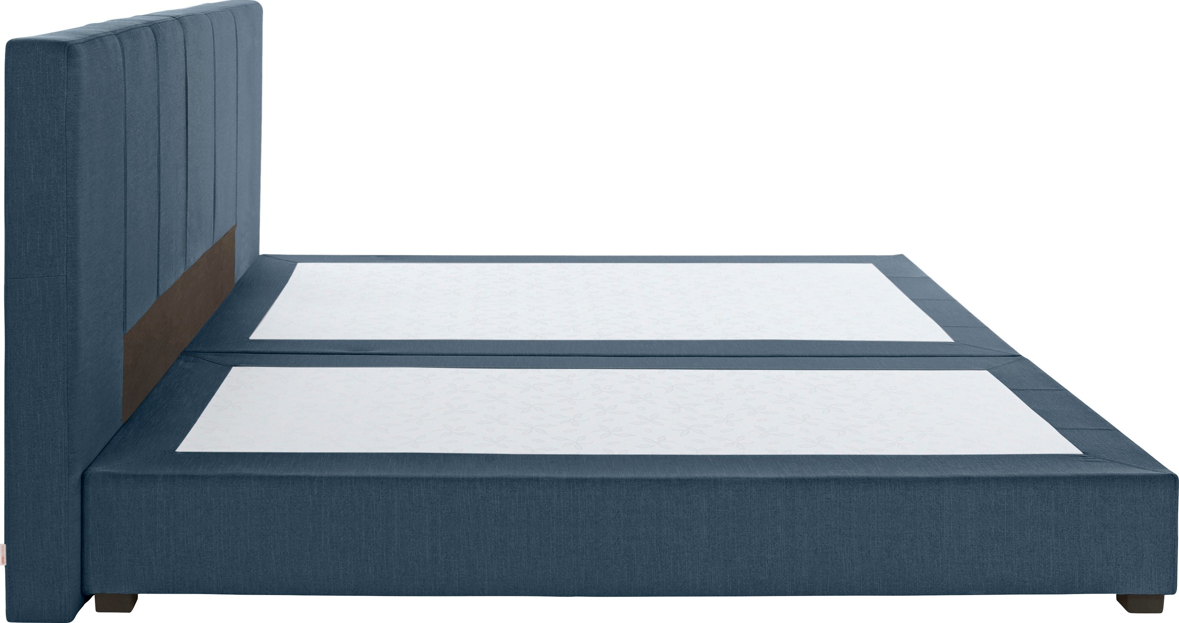 OTTO products Boxspringbett »Peetu«, Taschenfederkern-Matratze, in 4 Breiten und 4 Farben, incl. Topper
