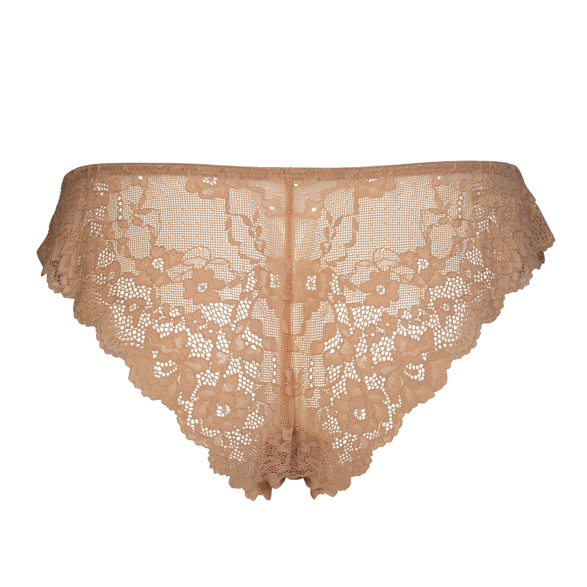 After Eden Brasilslip, mit floraler Spitze