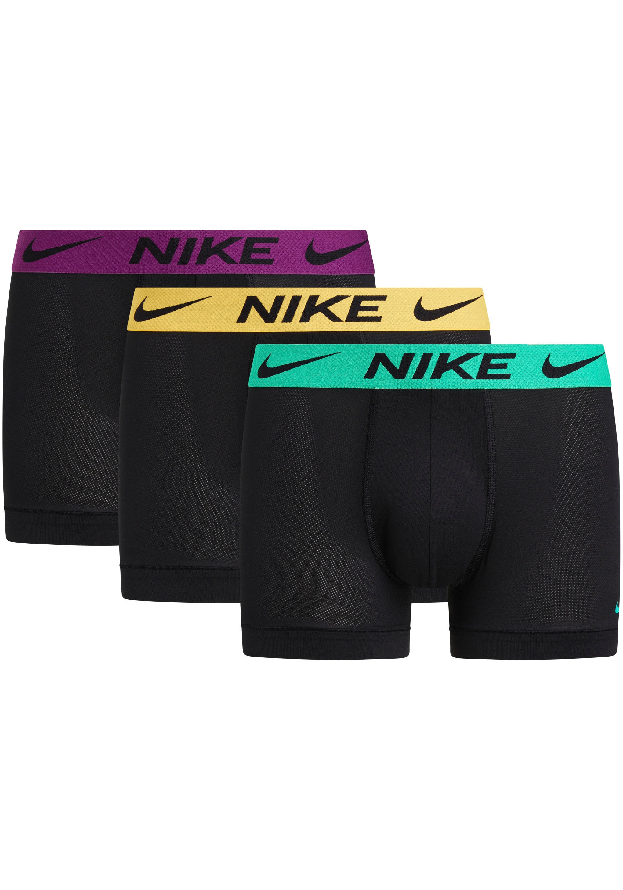 NIKE Underwear Trunk "TRUNK 3PK", (Packung, 3 St., 3er), mit NIKE Logo-Elastikbund