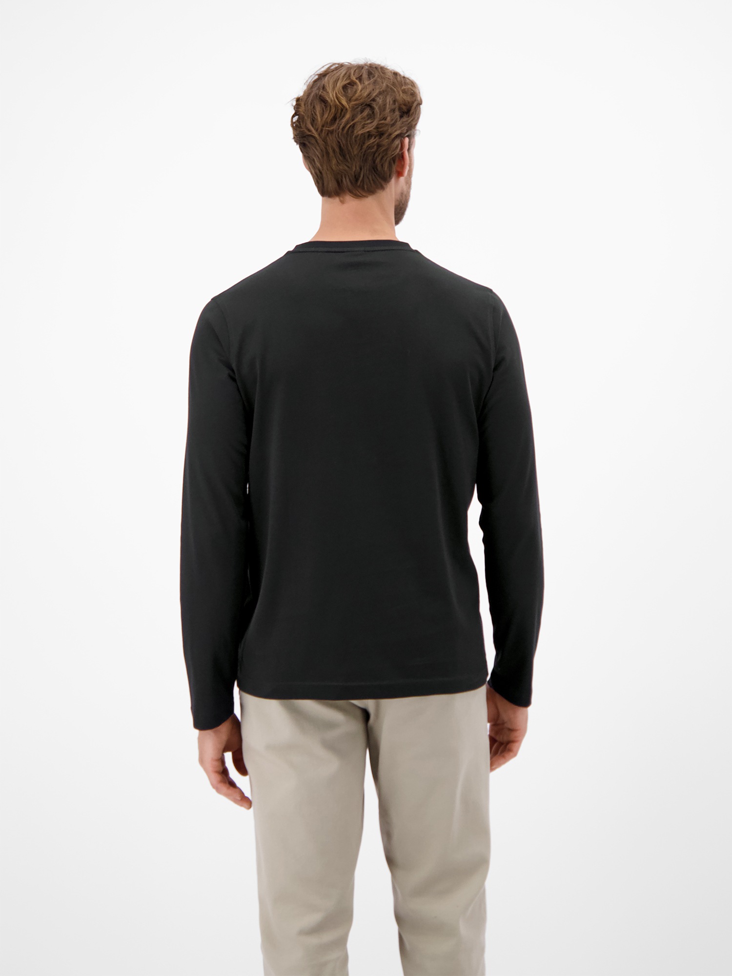 LERROS Longsweatshirt "Basic-Longsleeve" günstig online kaufen