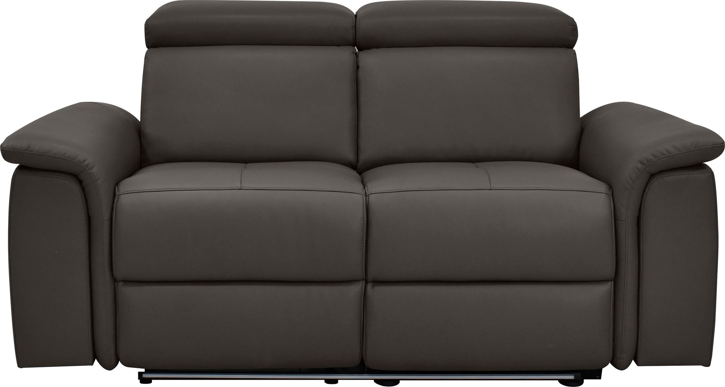 OTTO home 2-Sitzer "Pareli 172cm, manuelle u. elektr. Relaxfunktion" USB, Kopfteil-Verstellung, LED, in Echtleder, Kunstleder, Web