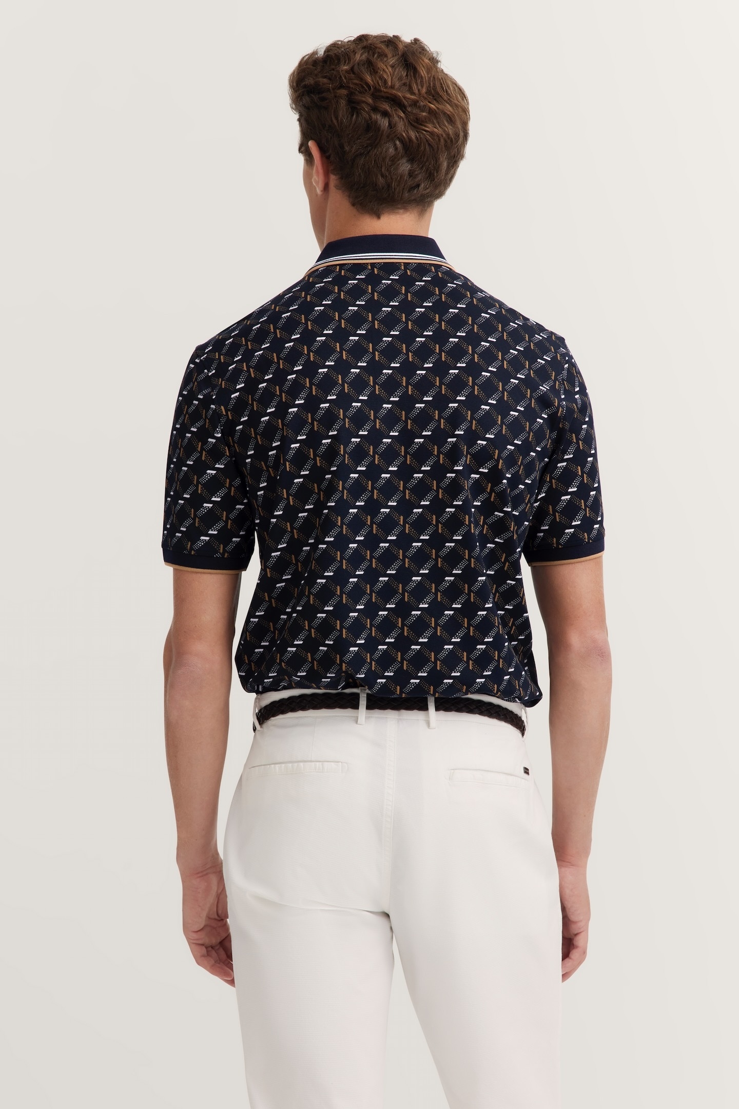 bugatti Poloshirt, mit Stretchfunktion