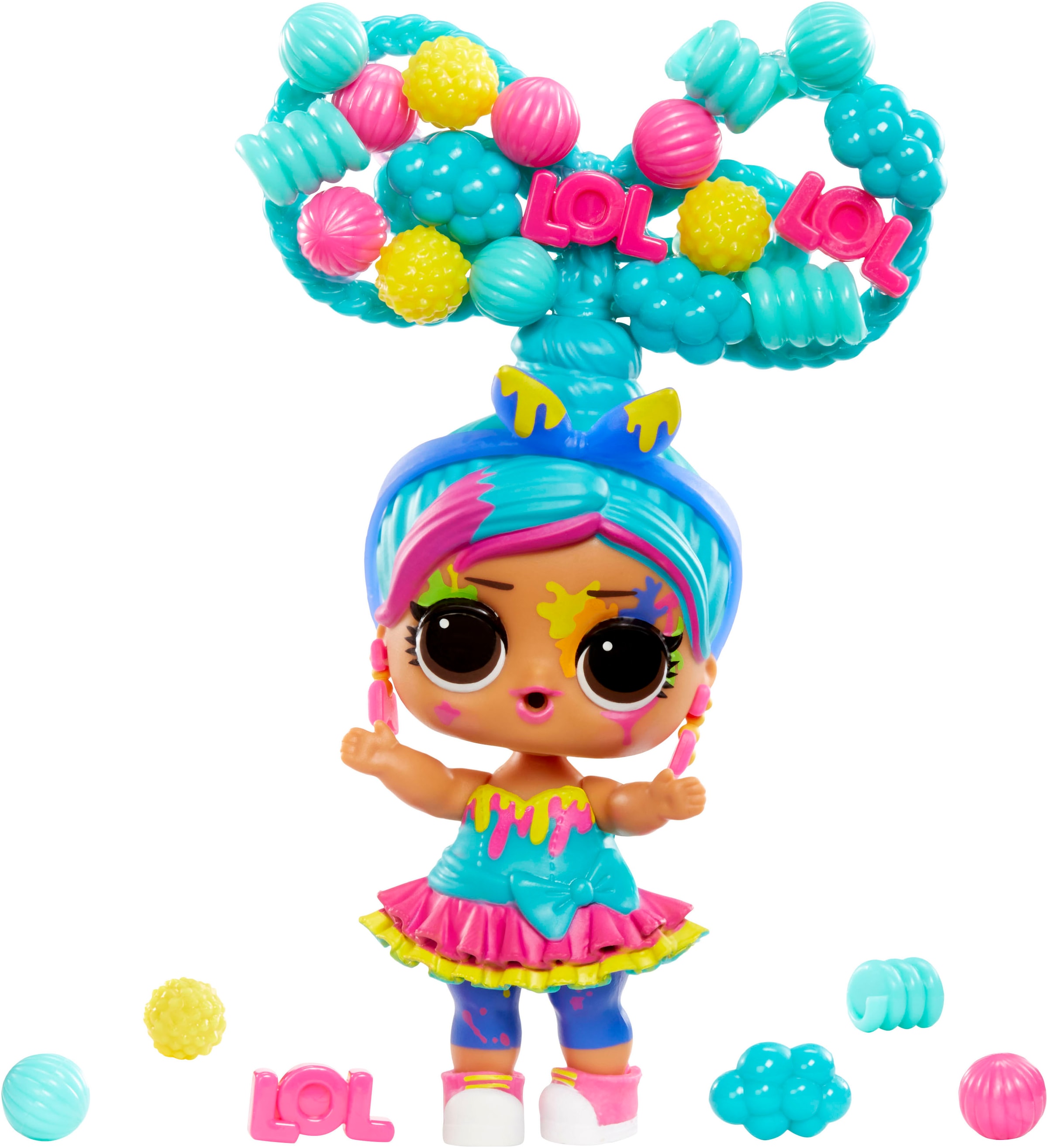 L.O.L. SURPRISE! Anziehpuppe »L.O.L. Surprise Hair Beads Tots«, sortierte Lieferung