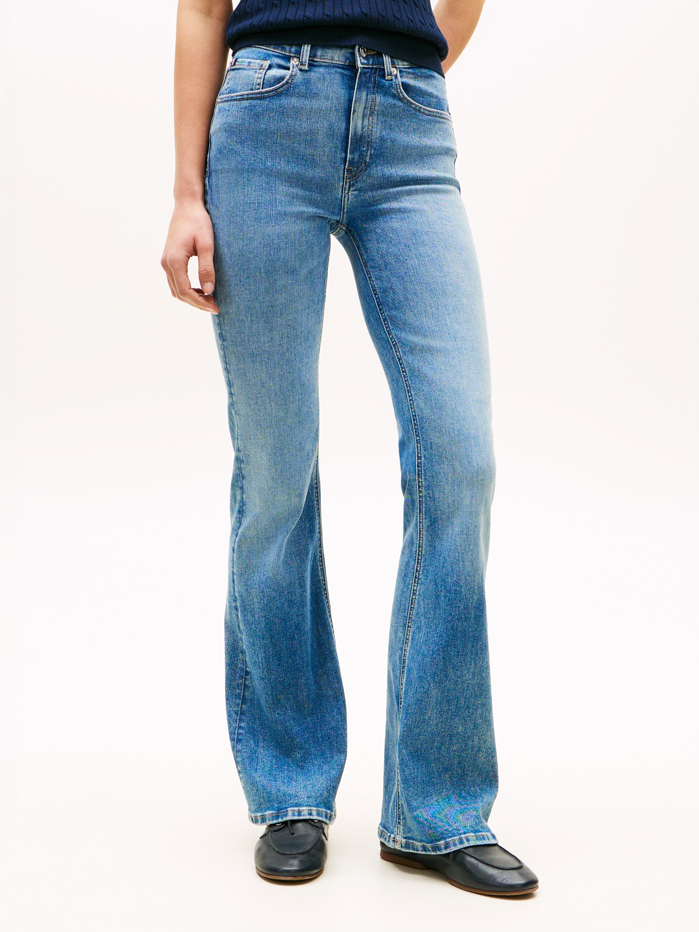 Tommy Hilfiger Bootcut-Jeans "FINN FLARE RW" flared fit, Baumwollmischung m günstig online kaufen