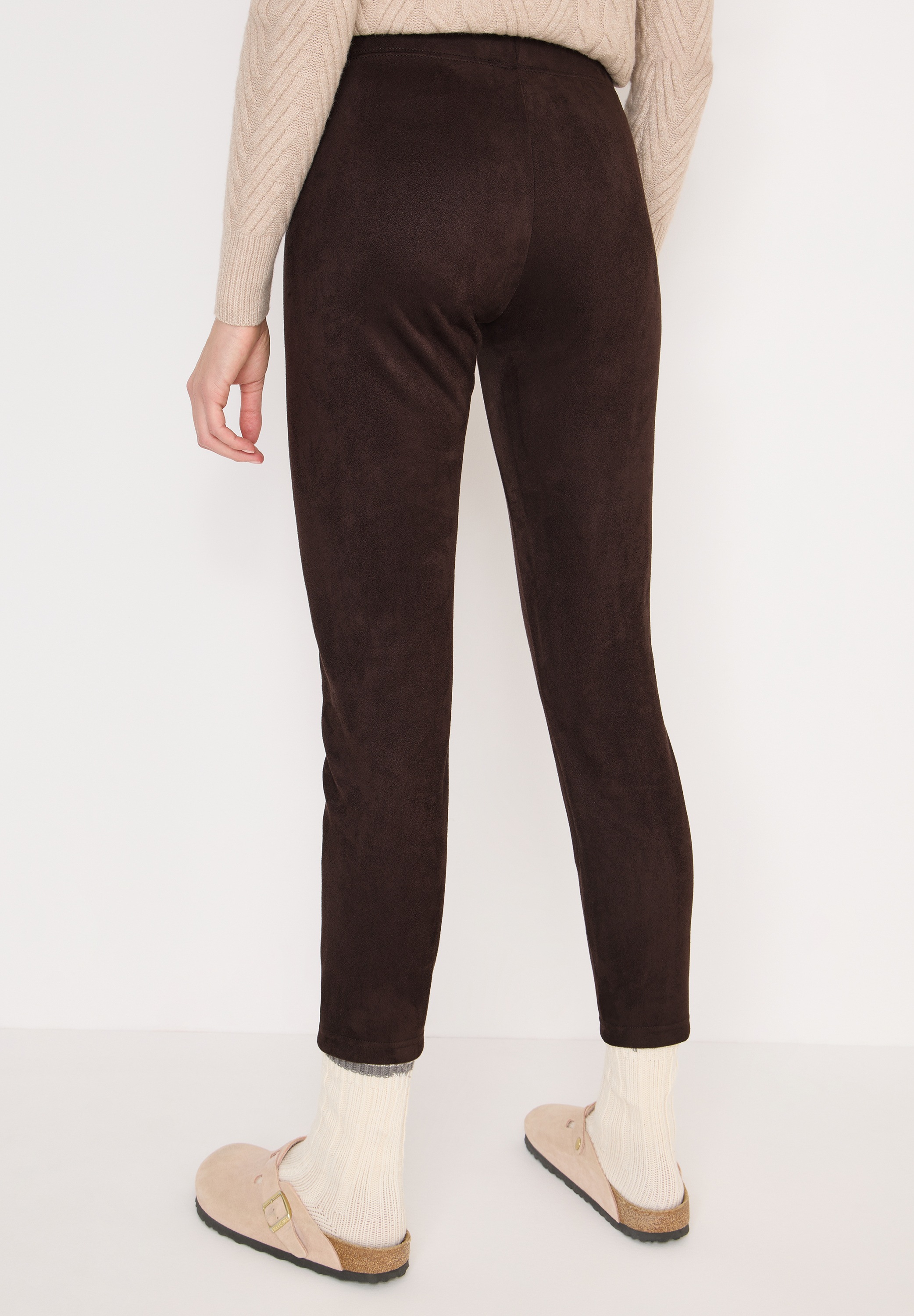 Cecil Leggings aus Velour günstig online kaufen