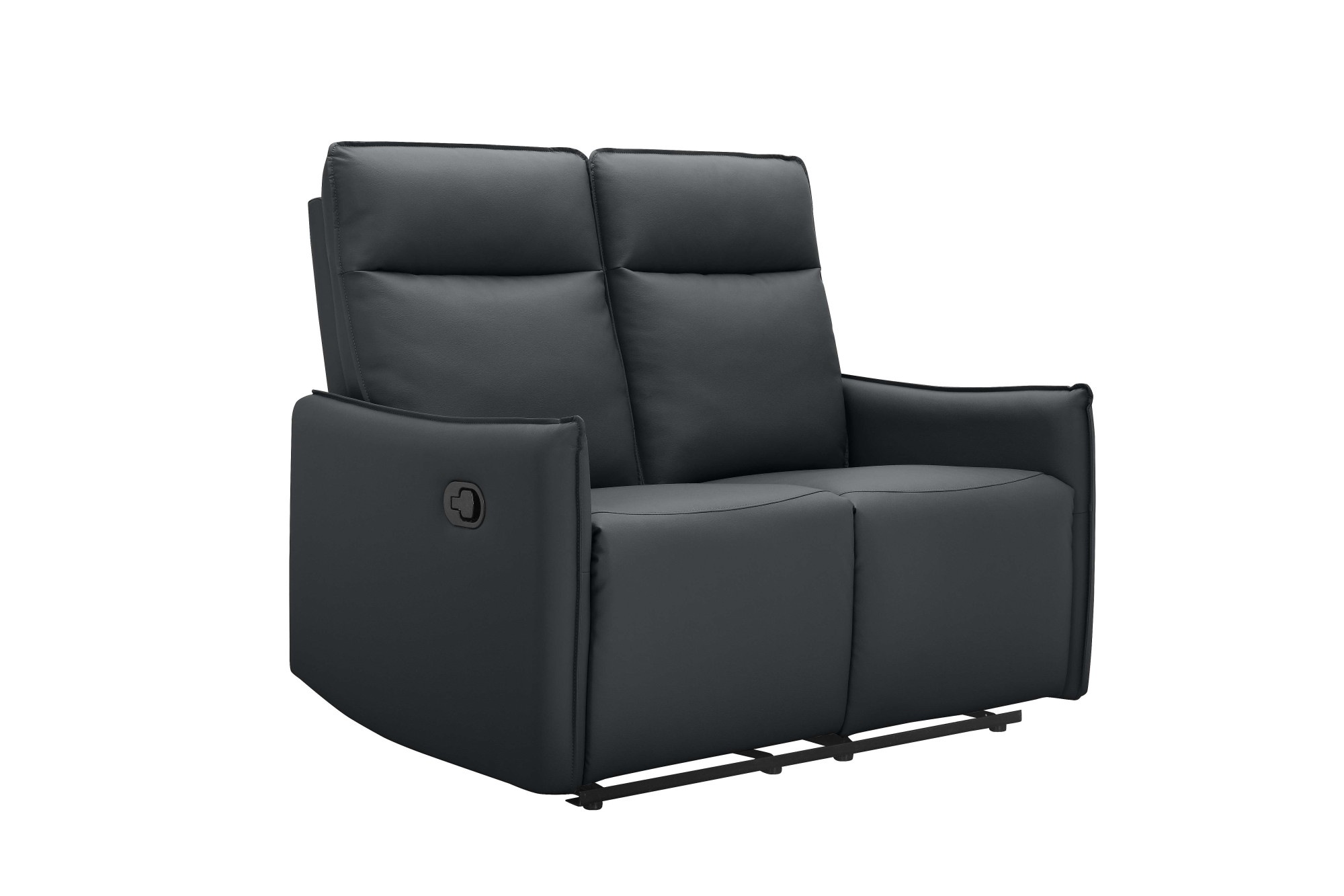 Dorel Home 2-Sitzer »Lugo, Kinosofa mit Reclinerfunktion in Kunstleder und Webstoff«, mit manueller Relaxfunktion in beiden Sitzen