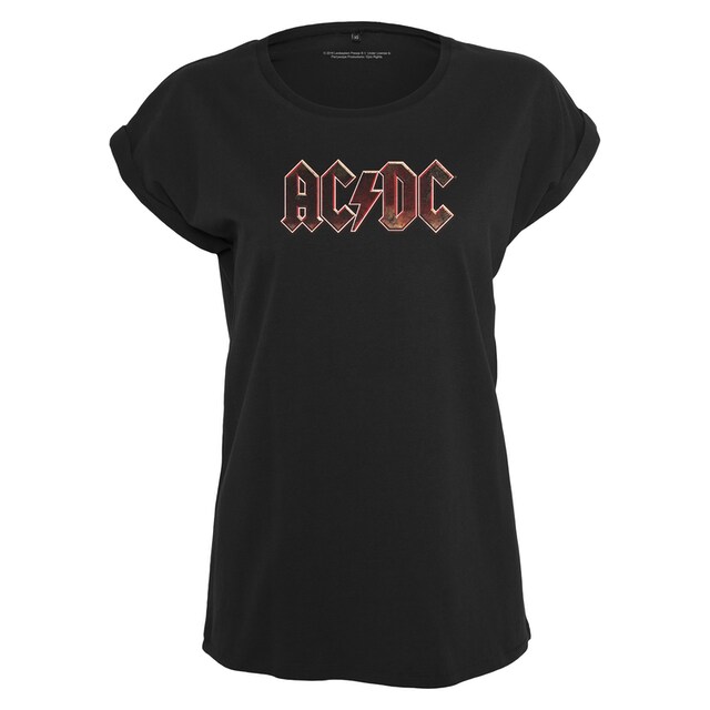 Merchcode Kurzarmshirt »Damen Ladies AC/DC Voltage Tee«, (1 tlg.) bestellen  | BAUR