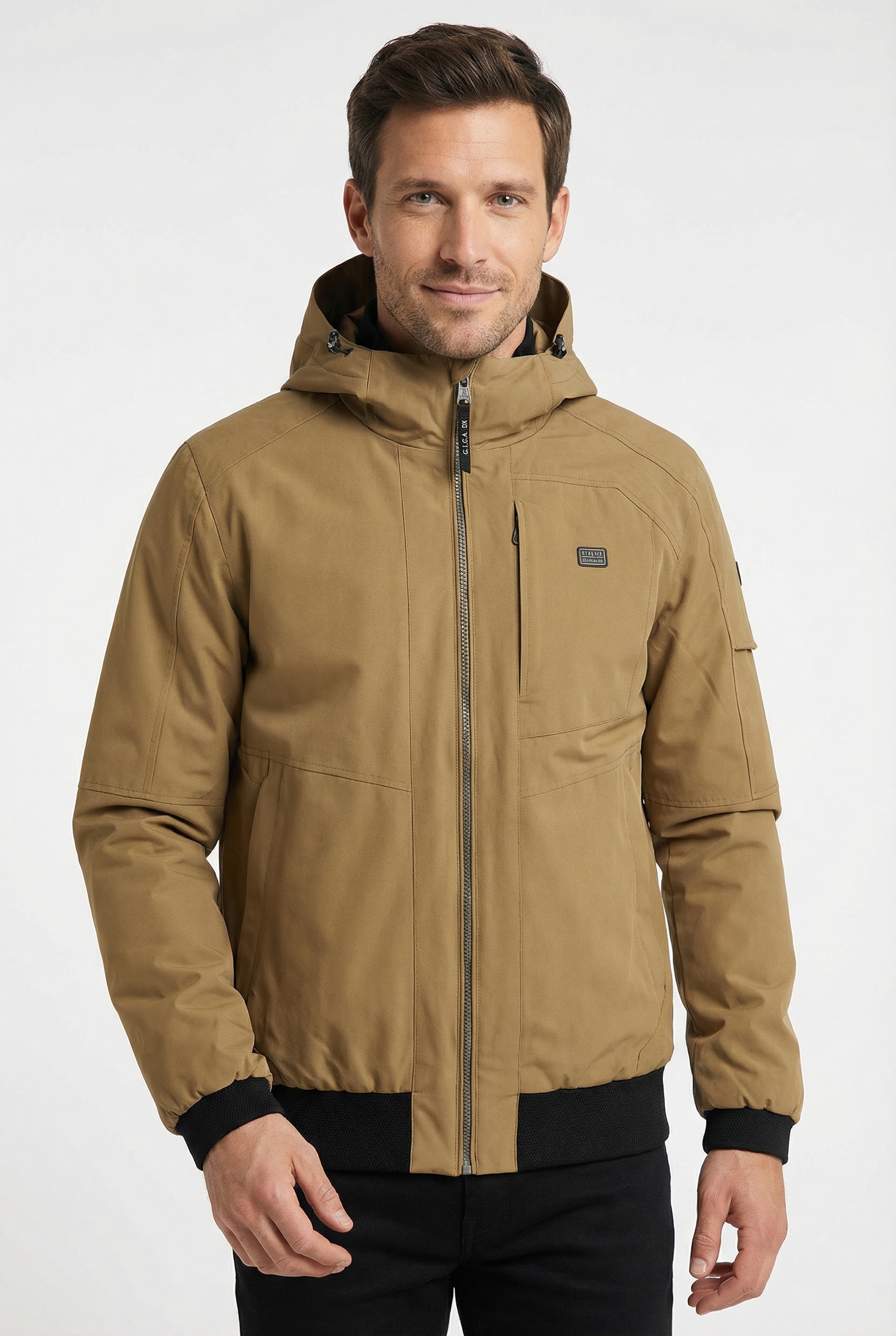 G.I.G.A. DX by killtec Blouson "GS 107 MN BLSN" Verstellbare Schirmkapuze, winddicht, wasserabweisend, atmungsaktiv