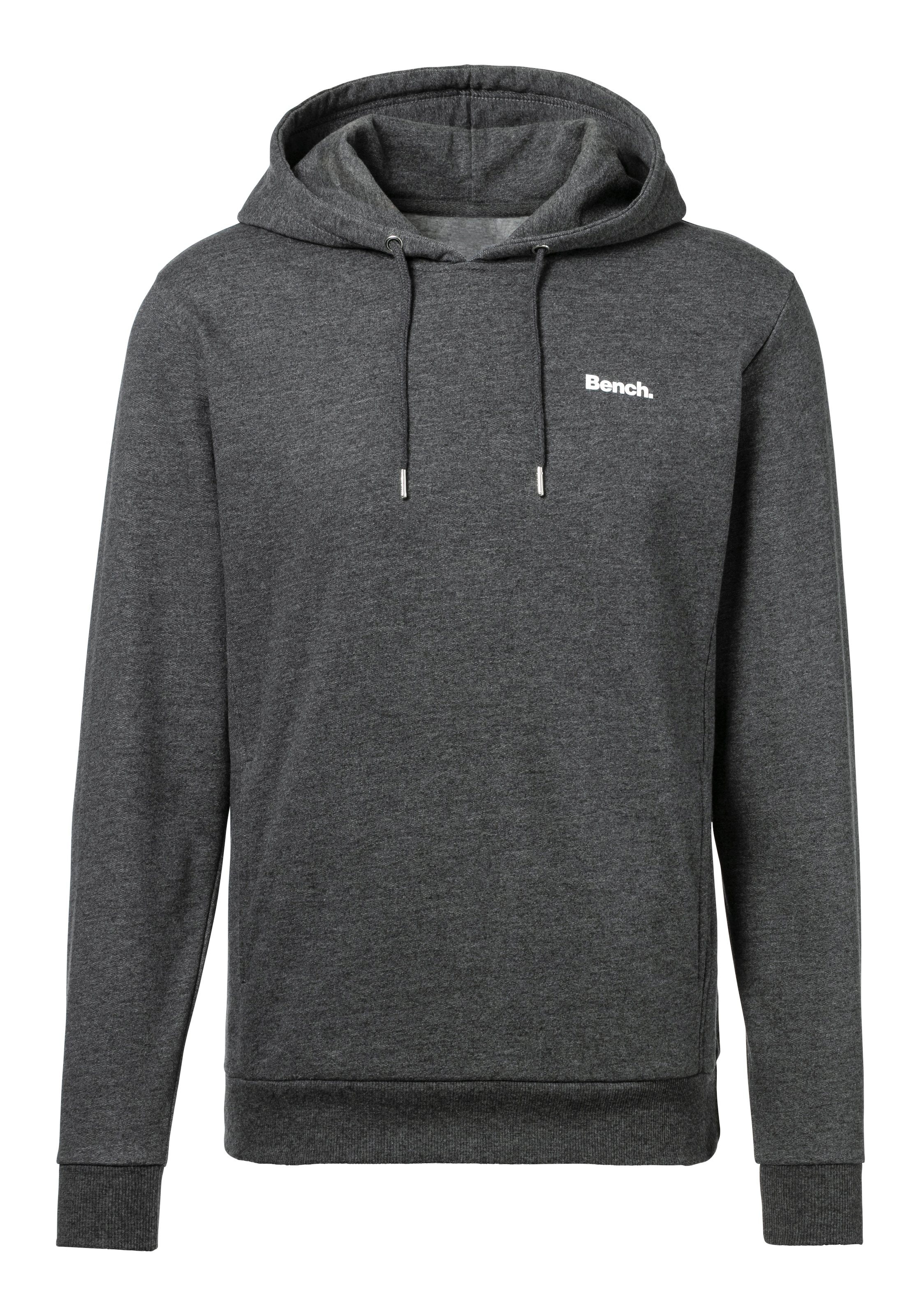Bench. Loungewear Hoodie, Sweatshirt mit Kapuze und seitlichen Taschen, Baumwollmischung