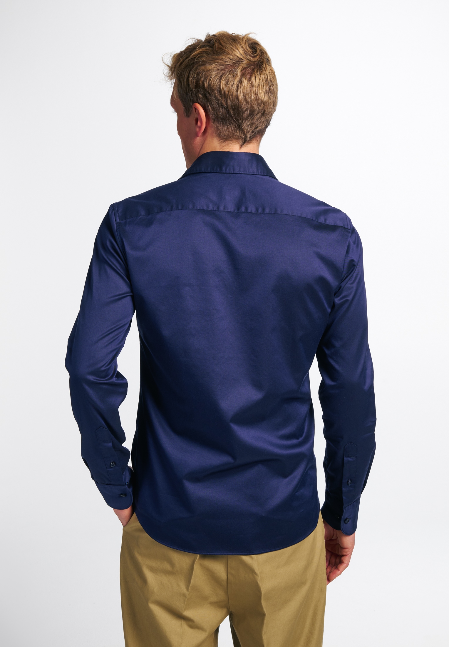 Eterna Langarmhemd »SLIM FIT«, EASY IRON (bügelleicht)
