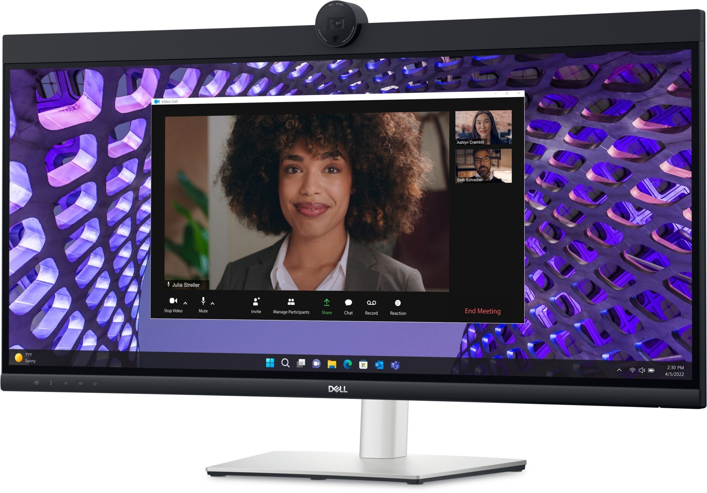 Dell Curved-LED-Monitor »P3424WEB«, 87 cm/34 Zoll, 3440 x 1440 px, WQHD, 8 ms Reaktionszeit, 60 Hz