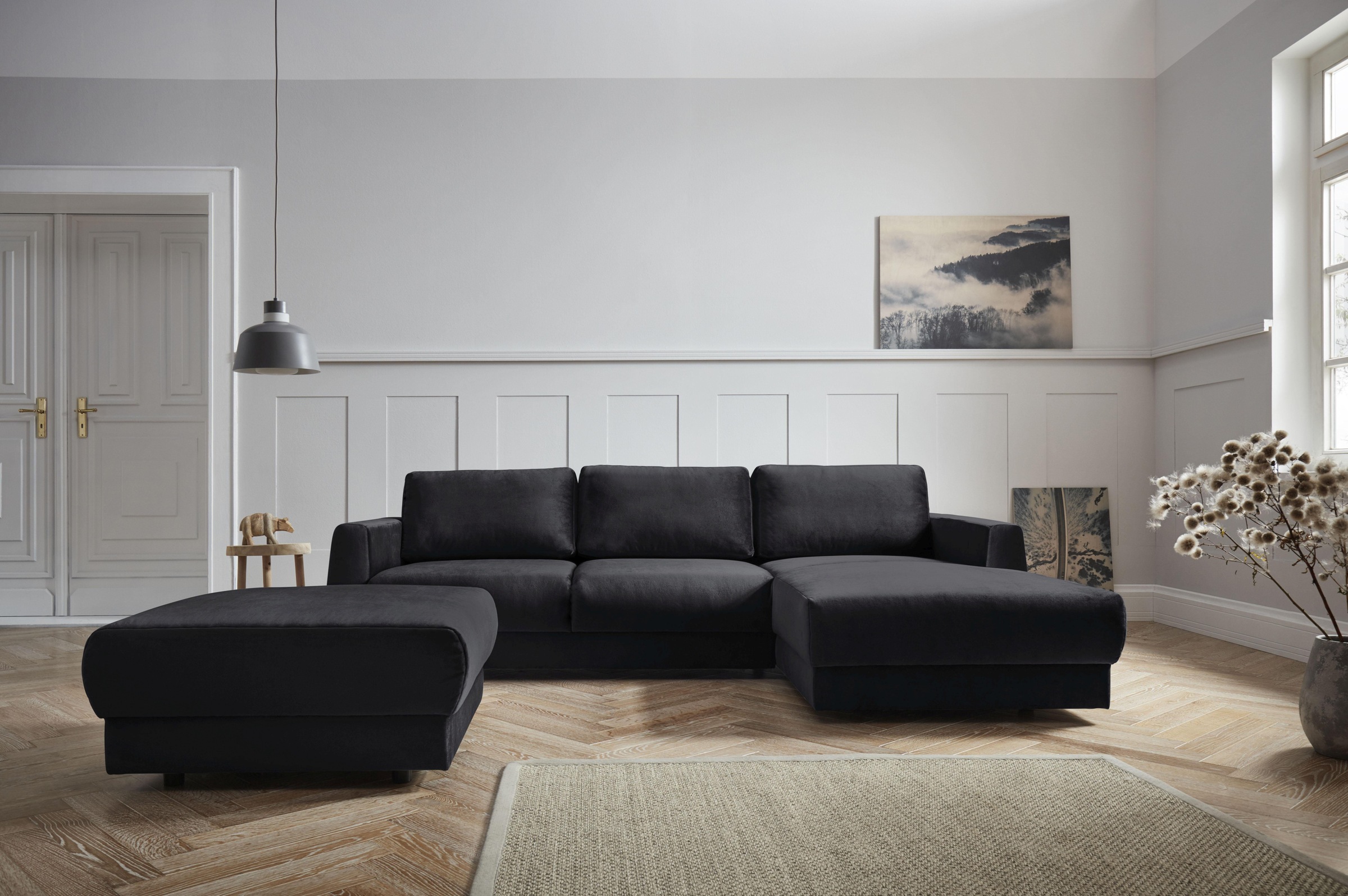 andas Hocker »Hobro«, in 3 Bezugsstoffen und vielen Farben, Design by Morten Georgsen