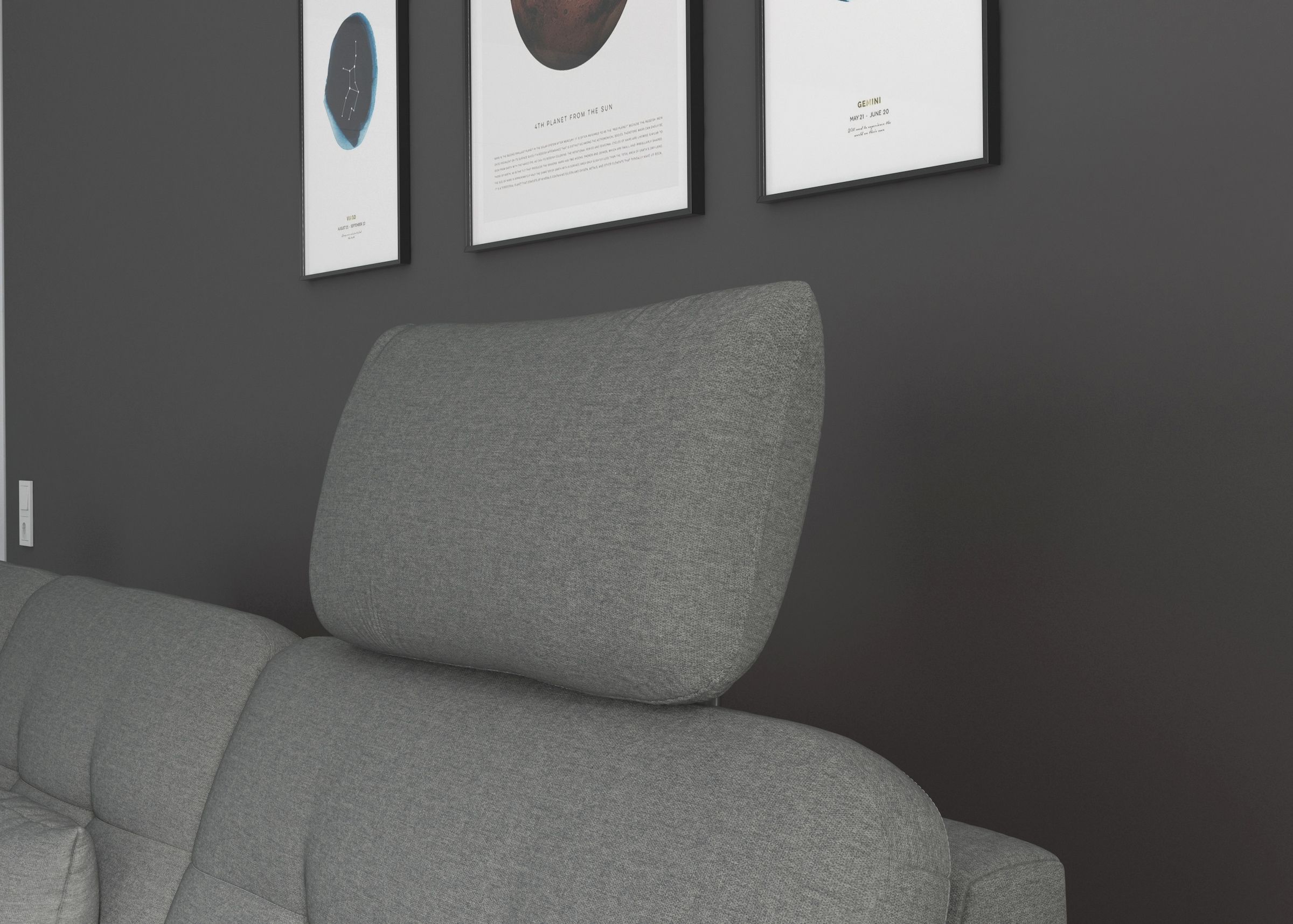 sit&more Kopfstütze "Baviene", in hochwertiger Verarbeitung günstig online kaufen