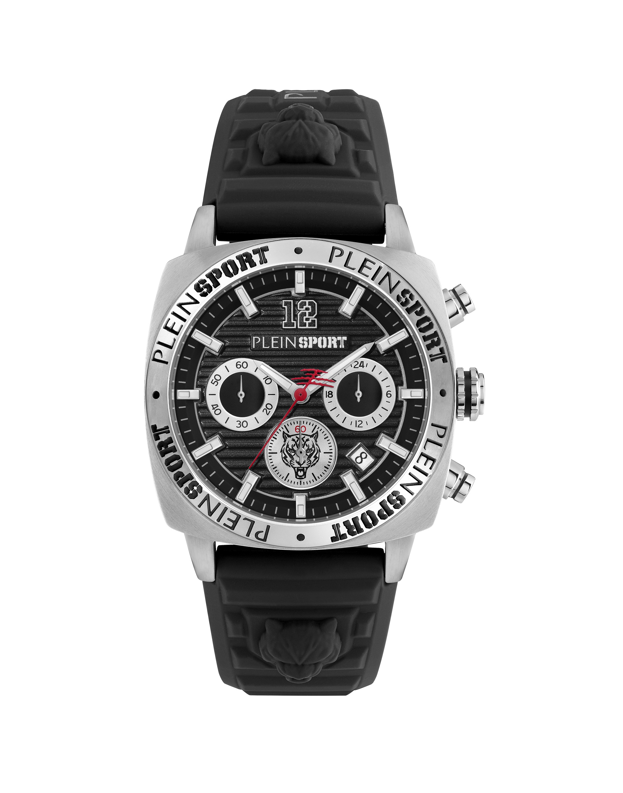 PLEIN SPORT Herren Luxusuhr "Wildcat Chrono", schwarz, Armbanduhren