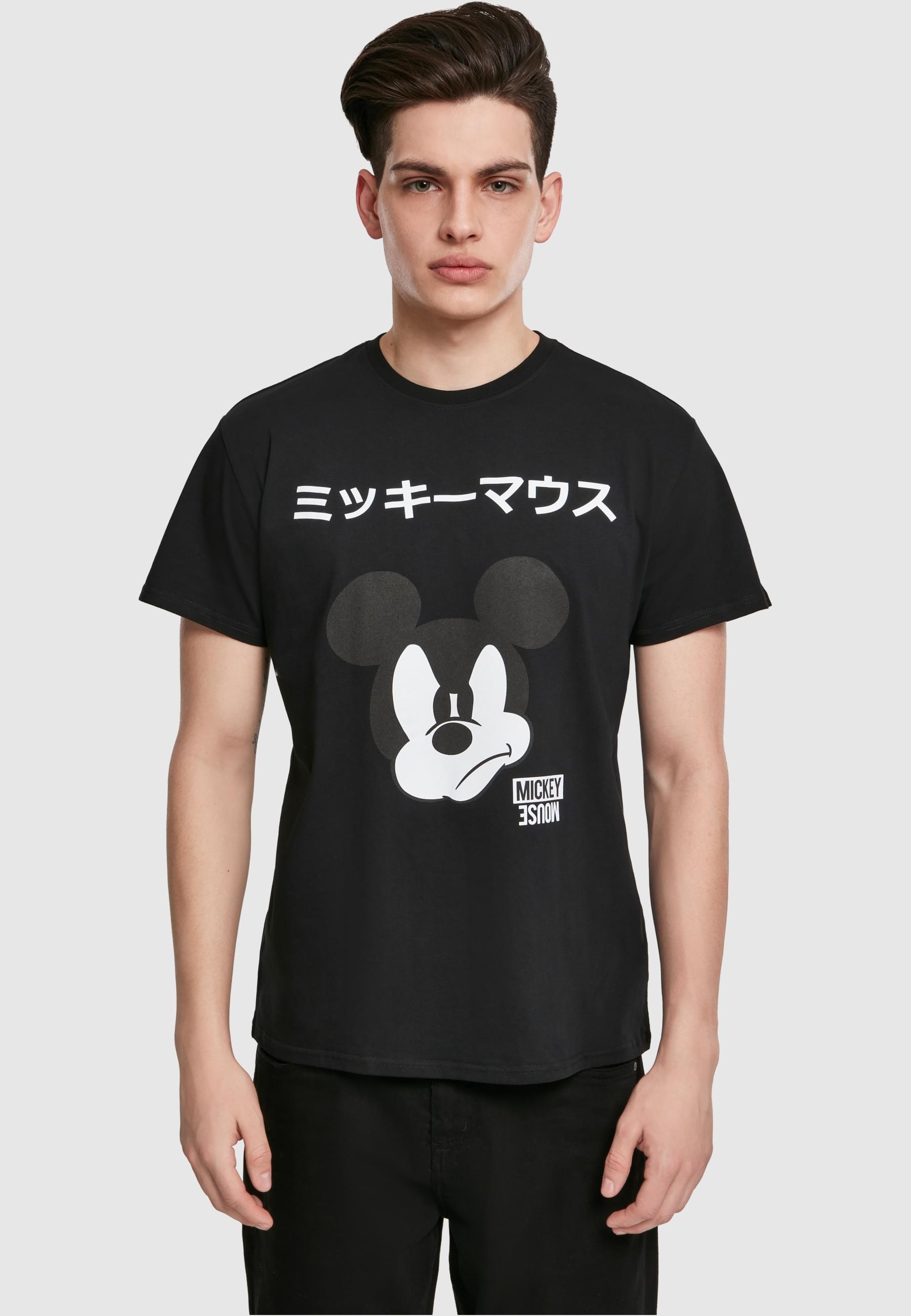 Merchcode T-Shirt »Merchcode Herren Mickey Japanese Tee«, (1 tlg.)