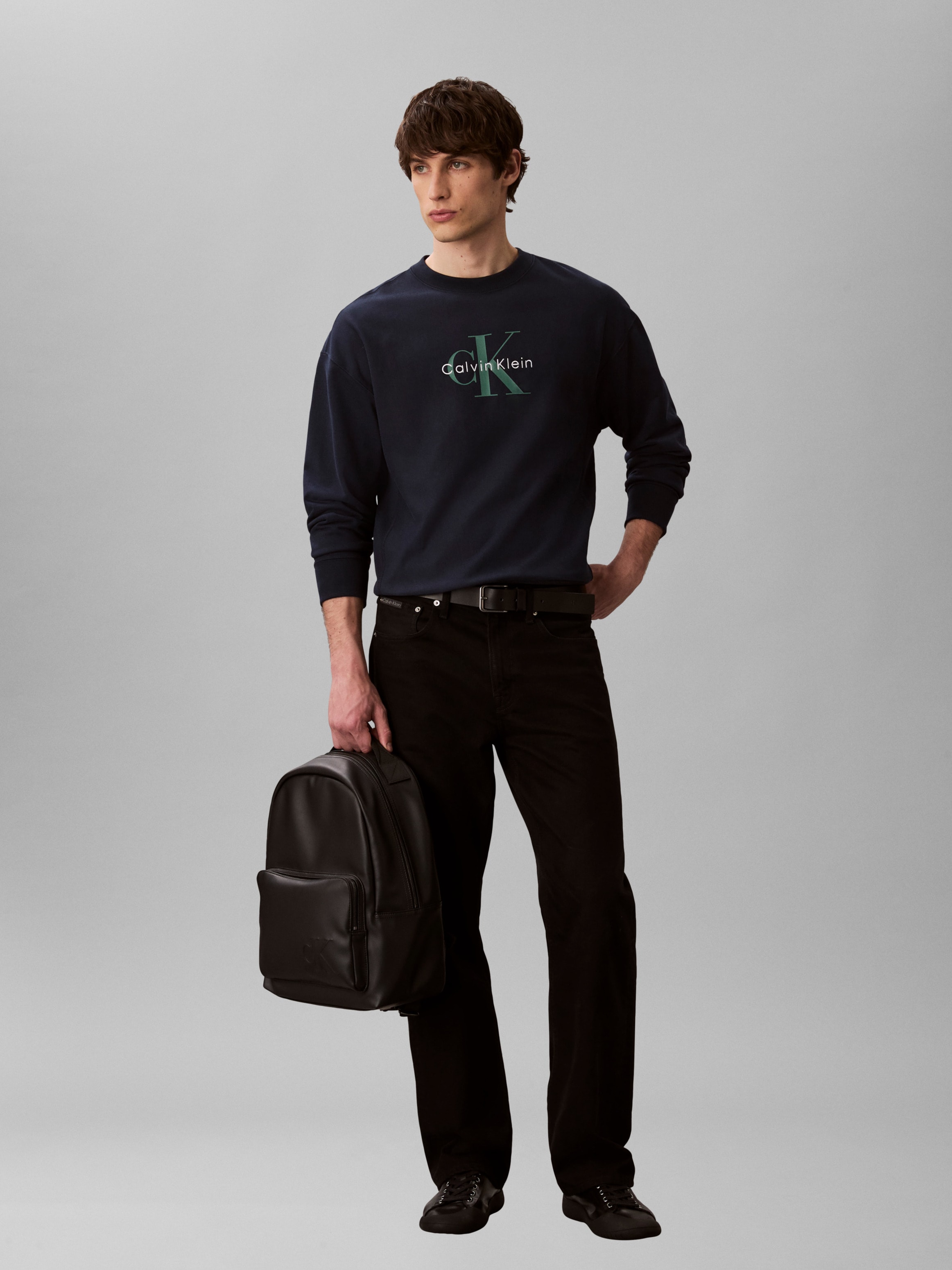 Calvin Klein Rucksack »CK ROUND BACKPACK« Unisex Freizeitrucksack, Cityrucksack mit Trageschlaufe