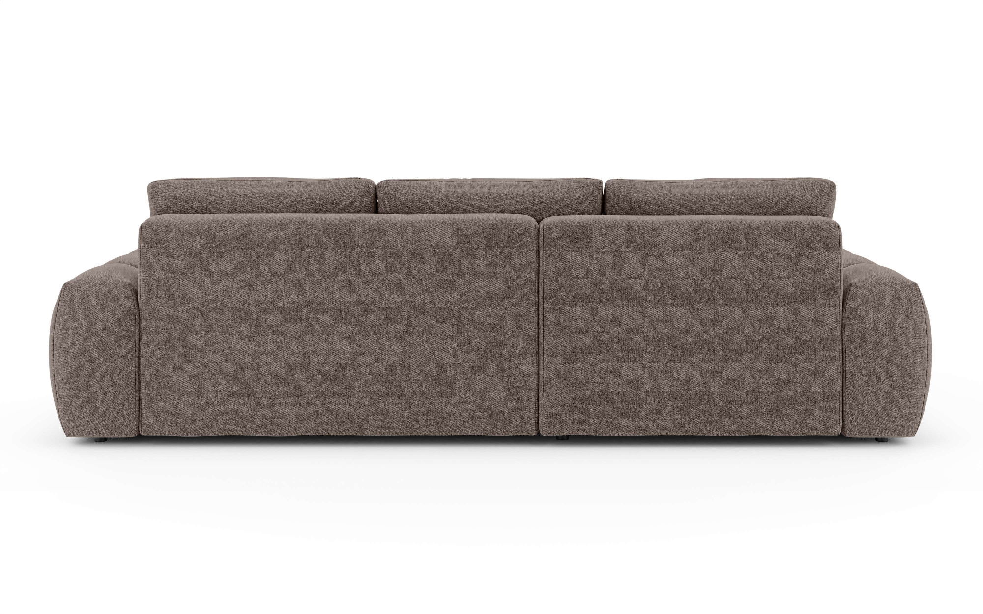 INOSIGN Ecksofa »AZITA klein optionale Schlafsofa mit Bettkasten, B/T/H: 270/166,5/84cm«, L-Form mit Wellenunterfederung, Bubble-Optik