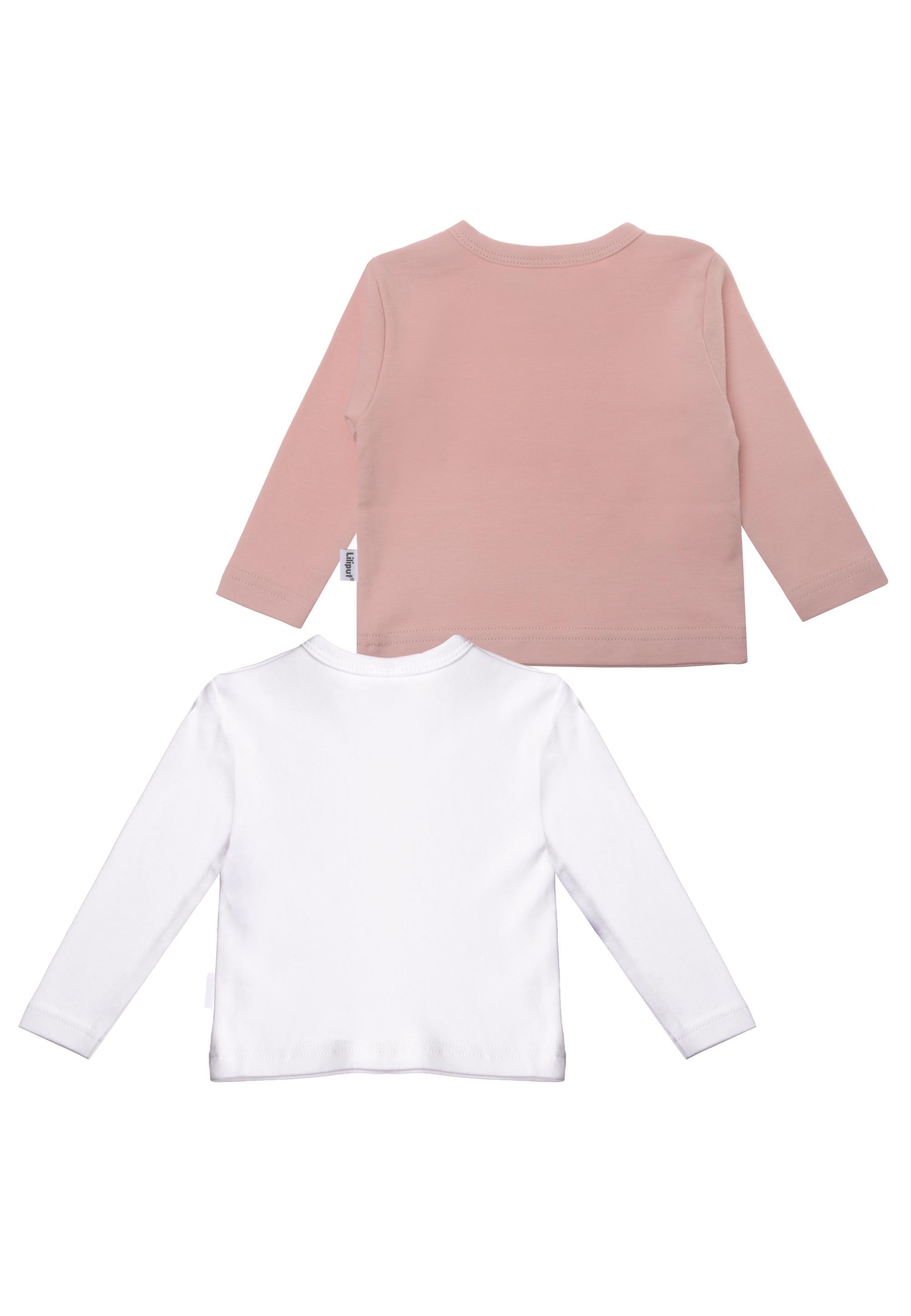 Liliput Langarmshirt »Little and Loved«, im 2er Pack mit Druckknöpfen auf der Schulter