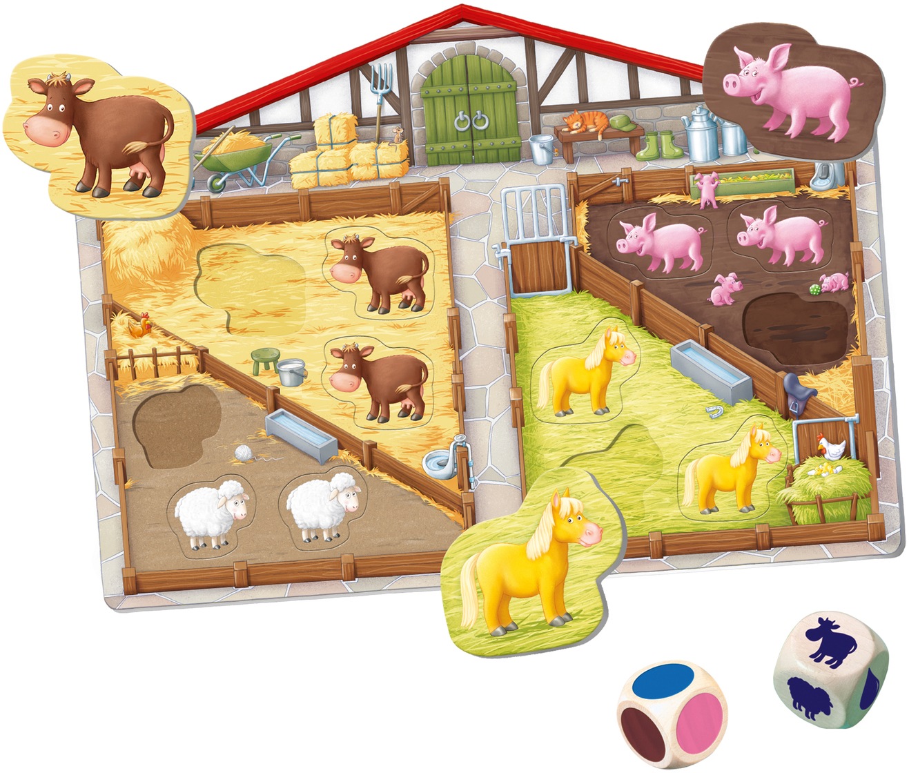 Ravensburger Spiel »ministeps® Unser Bauernhof-Spiel«, Made in Europe