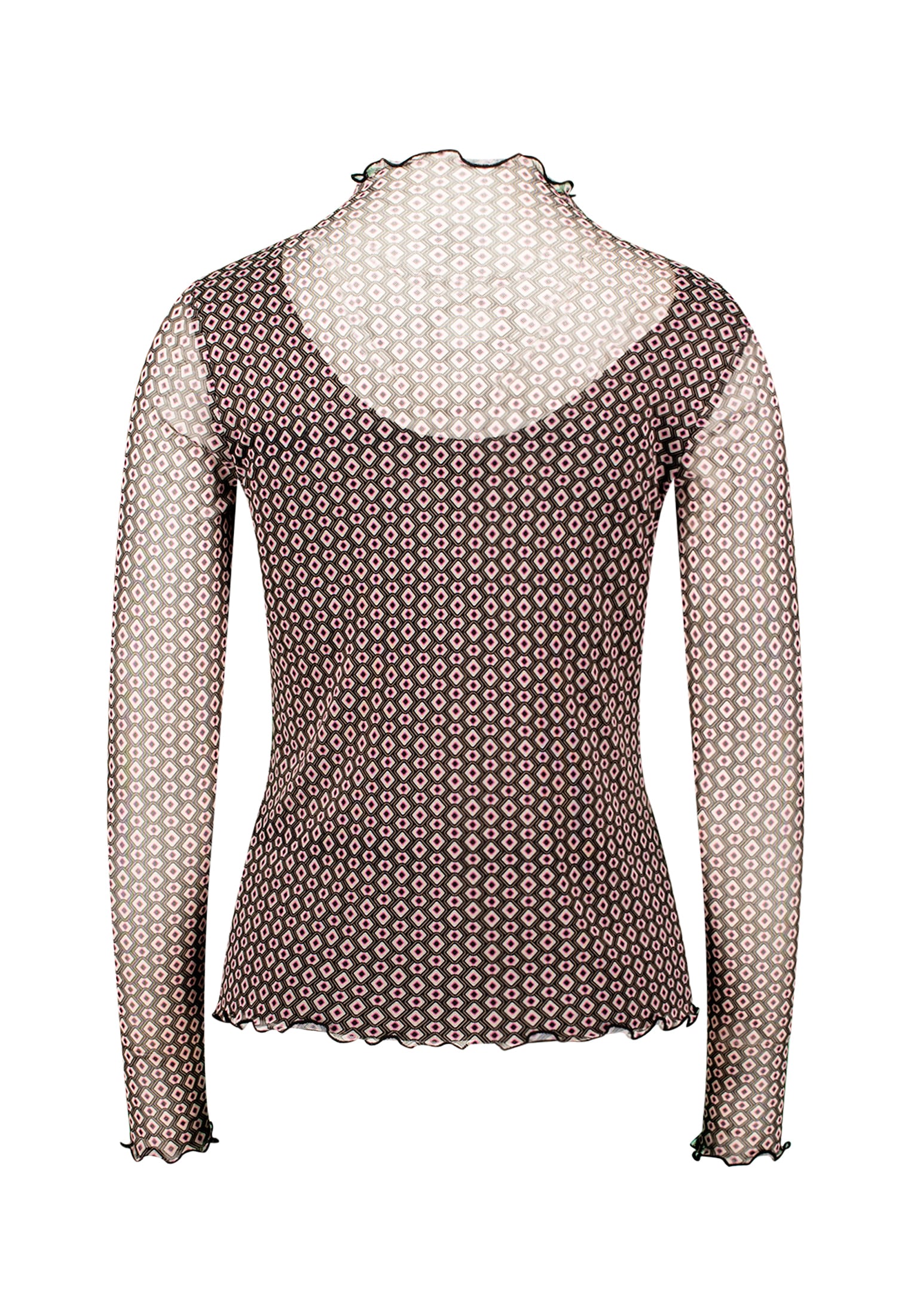 Zero Kurzarmshirt »Damen mit grafischem Print« 1 tlg. Plain/ohne Details