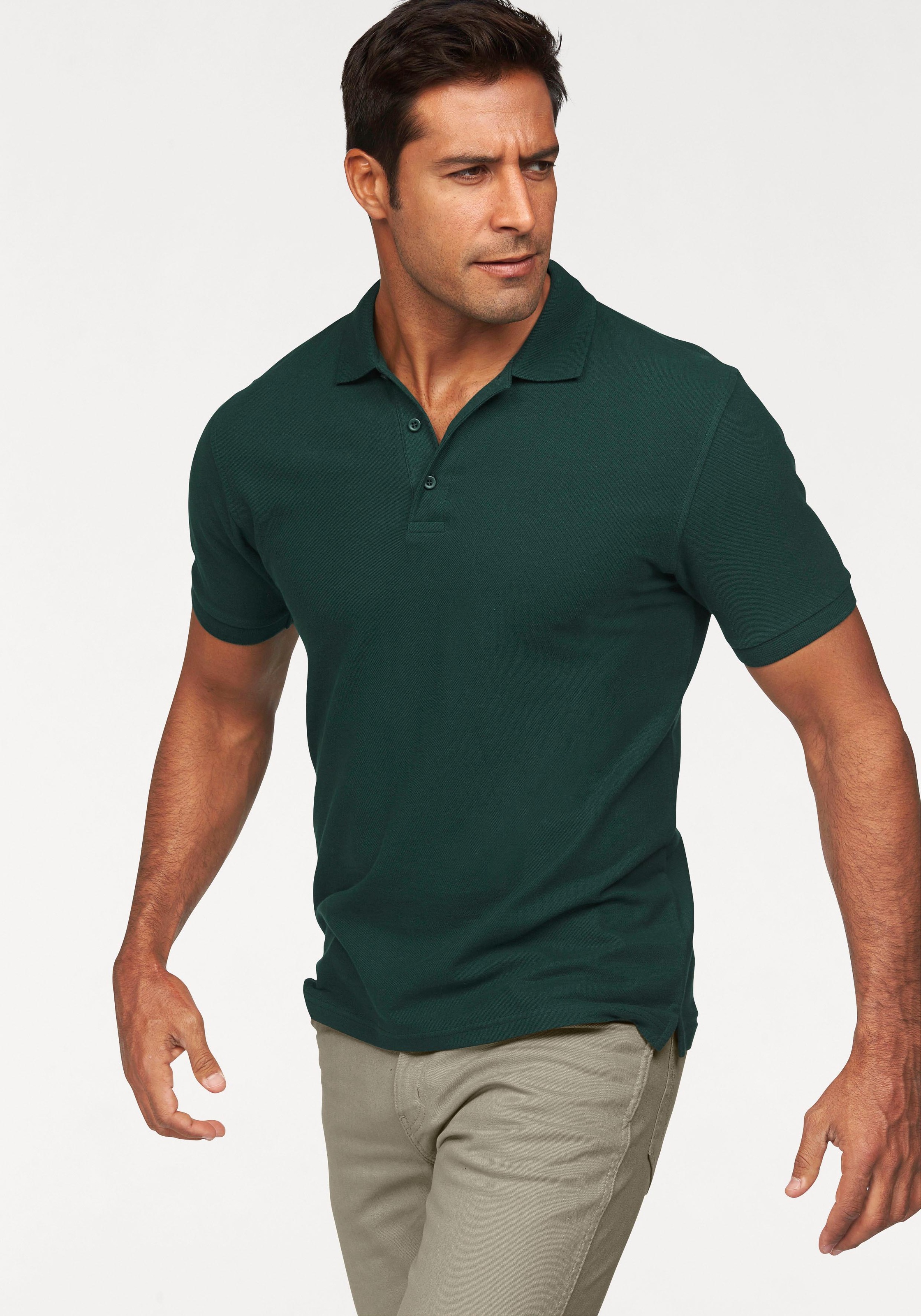Fruit of the Loom Poloshirt Piqué, unifarben günstig online kaufen