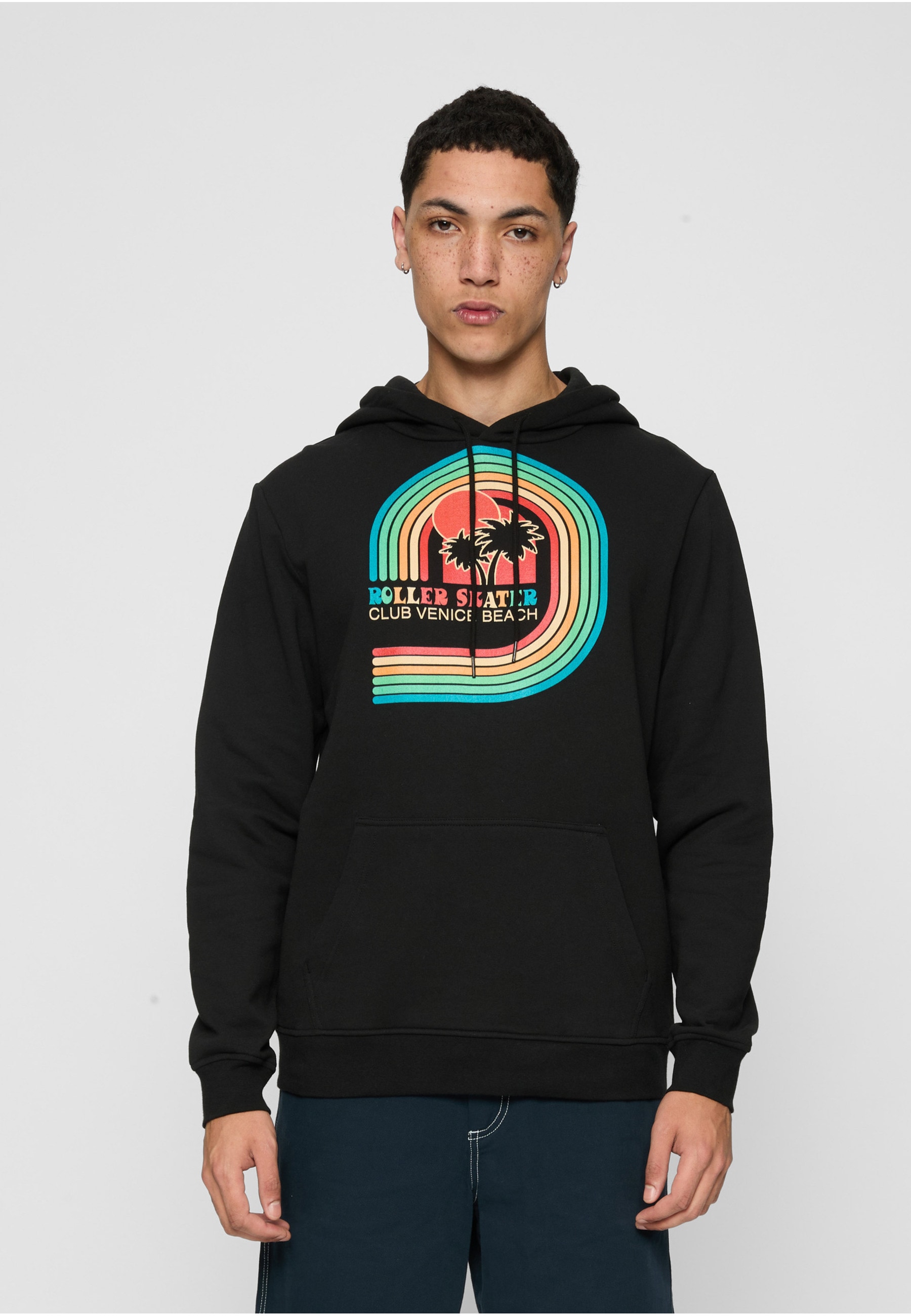 MisterTee Kapuzenpullover »MisterTee Herren Roller Skater Hoody« 1 Stk.