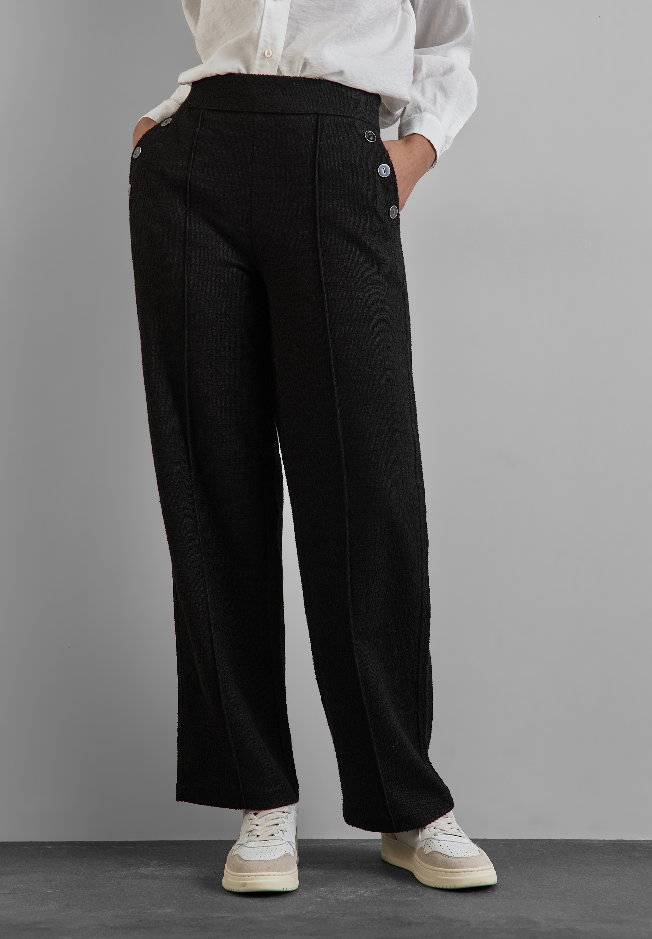 STREET ONE Kelnės High Waist