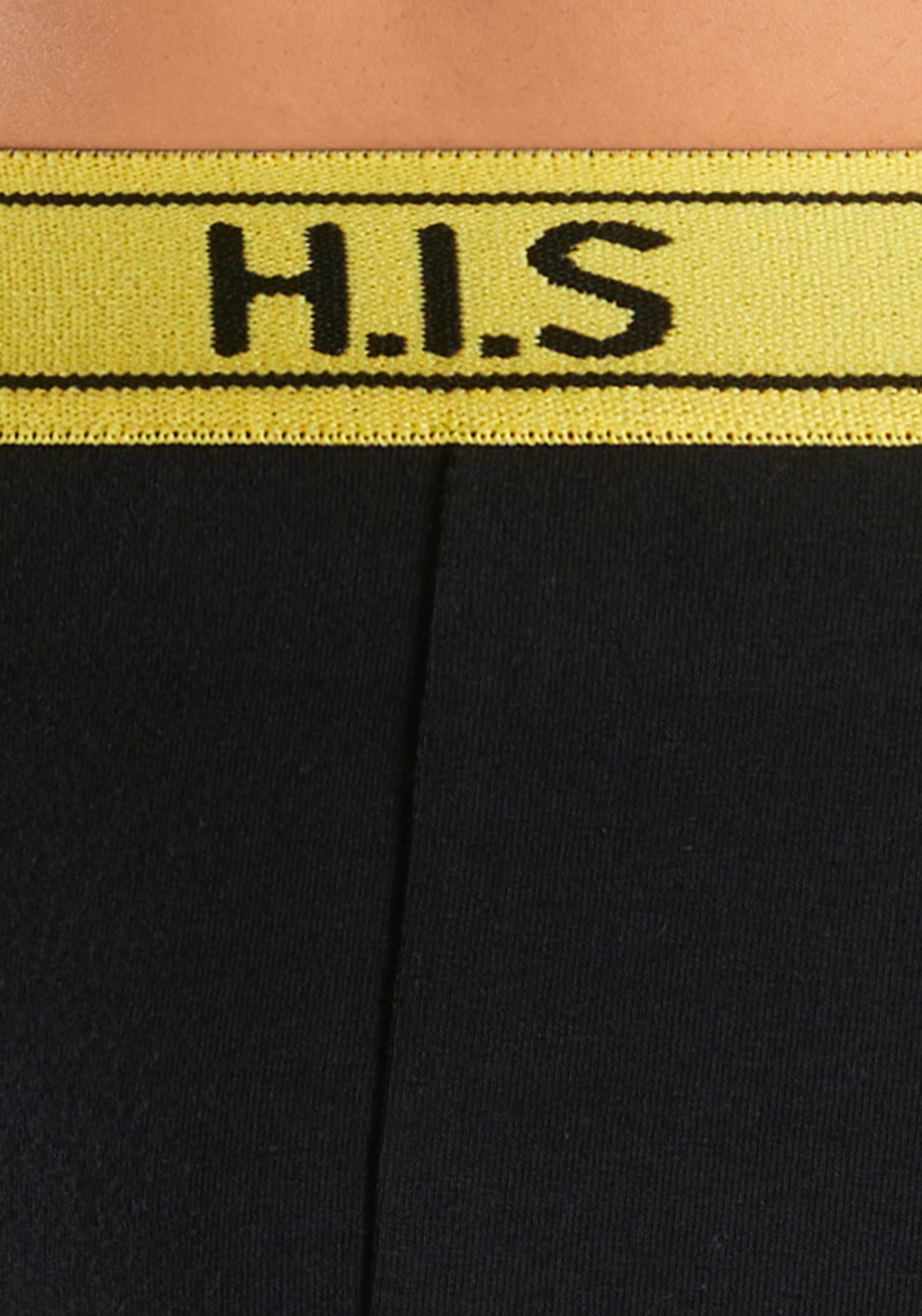 H.I.S Boxer »Boxershorts für Herren«, (Packung, 5 St.), mit Steifen und Logo im Bund