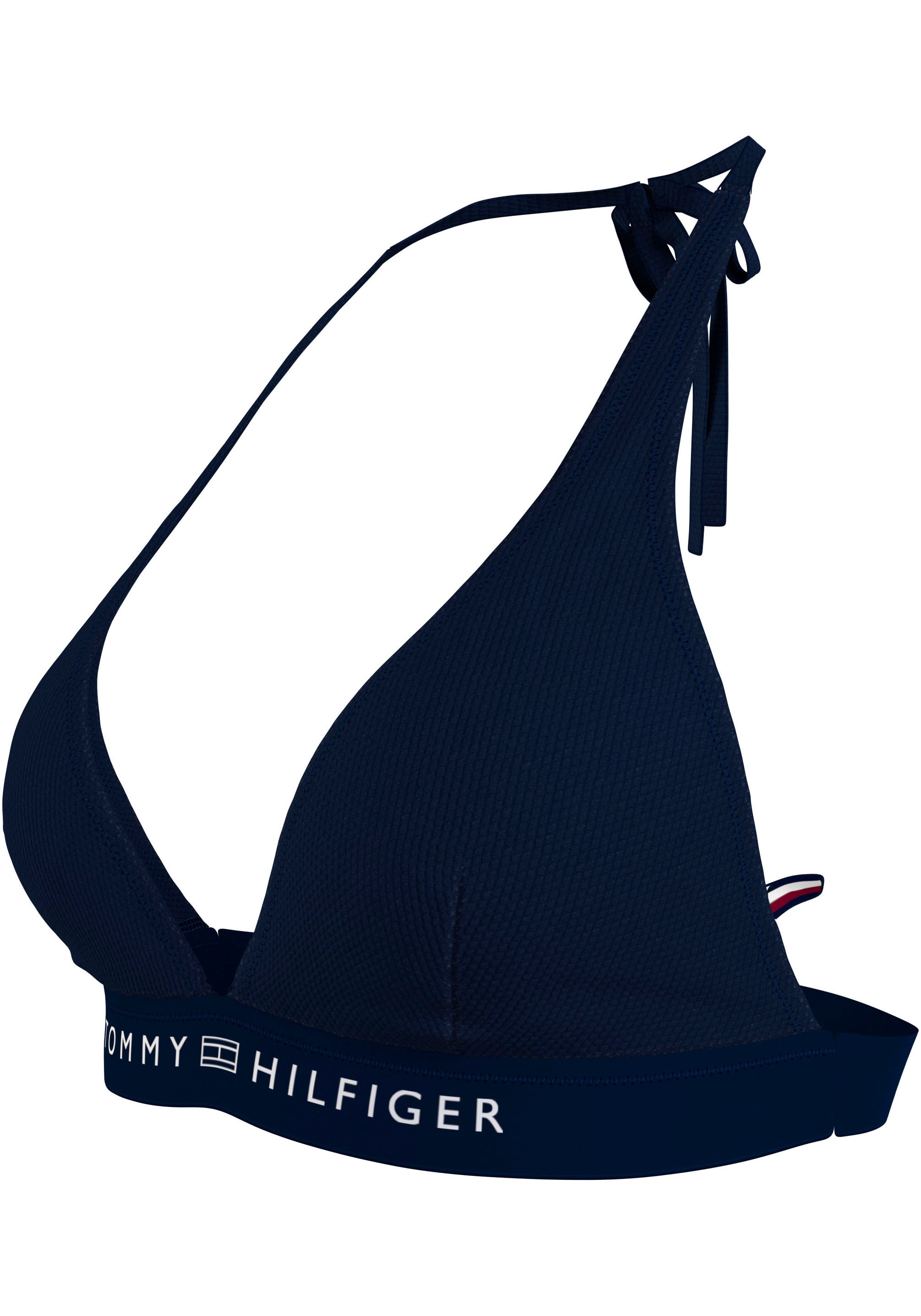 Tommy Hilfiger Swimwear Triangel-Bikini-Top »TRIANGLE FIXED RP«, mit Logoschriftzug