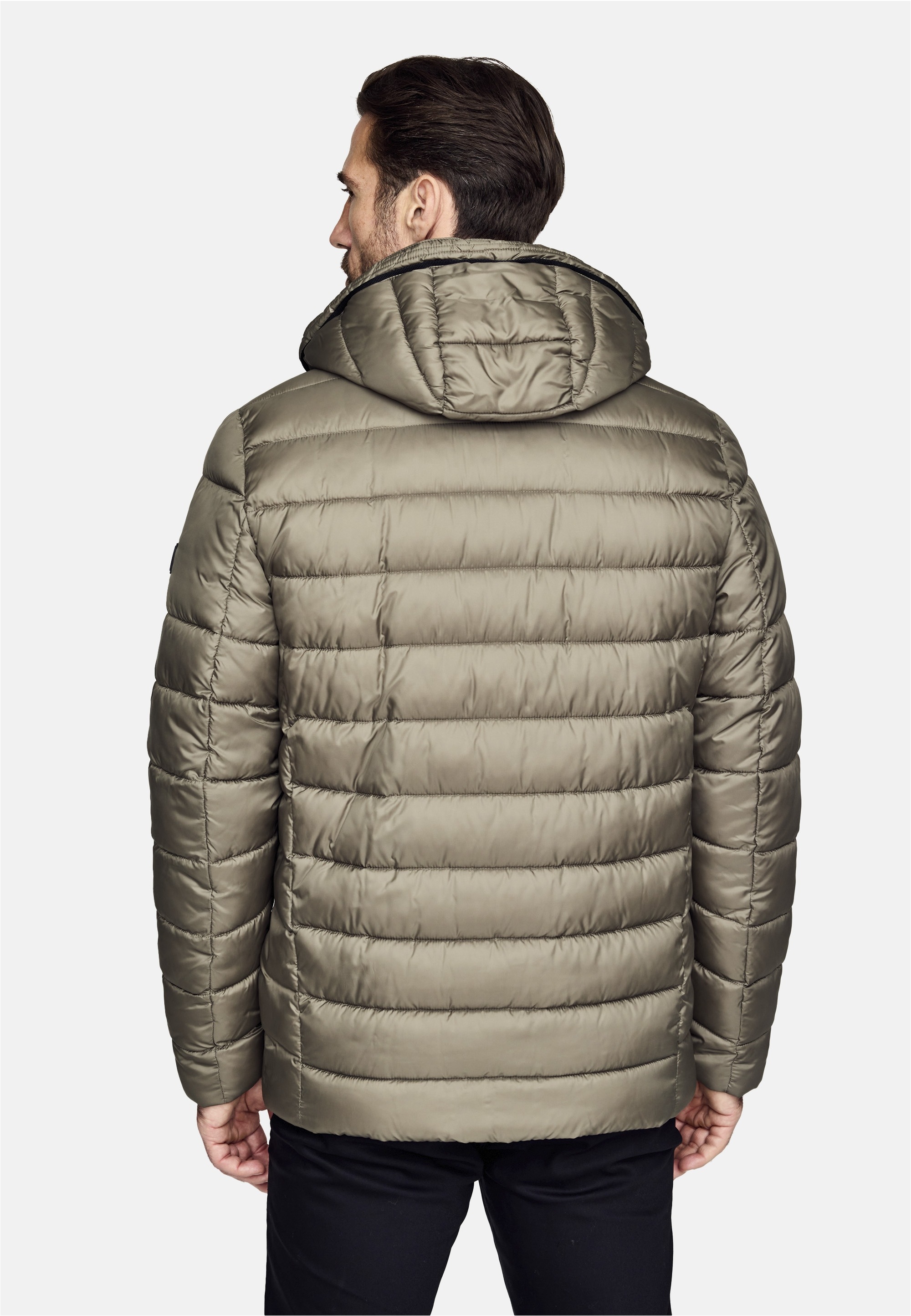 New Canadian Steppjacke, mit Fleece-Einsatz am Innenkragen