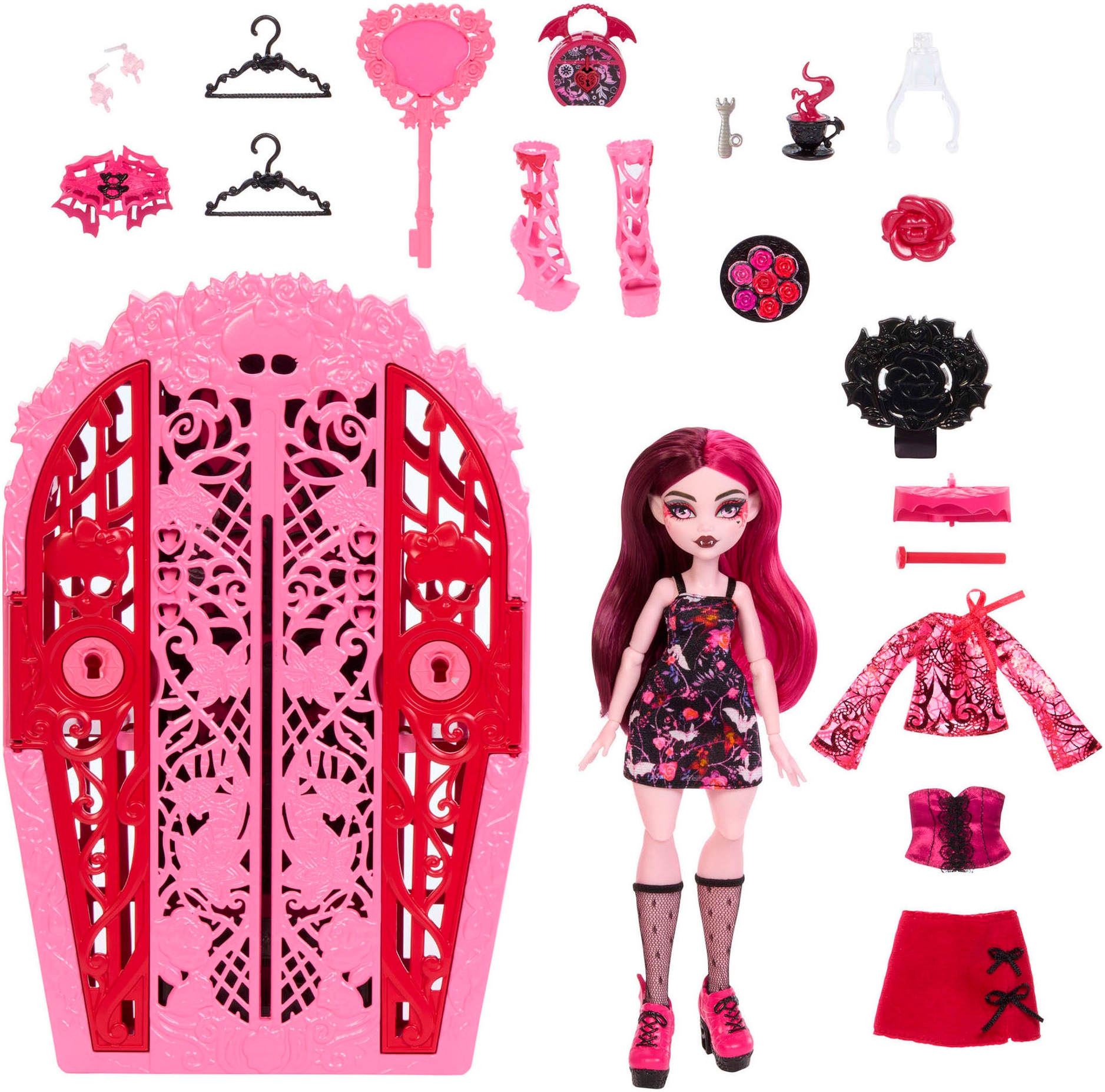 MonsterHigh™ Anziehpuppe »Skulltimate Secrets: Garden Mysteries, Draculaura«