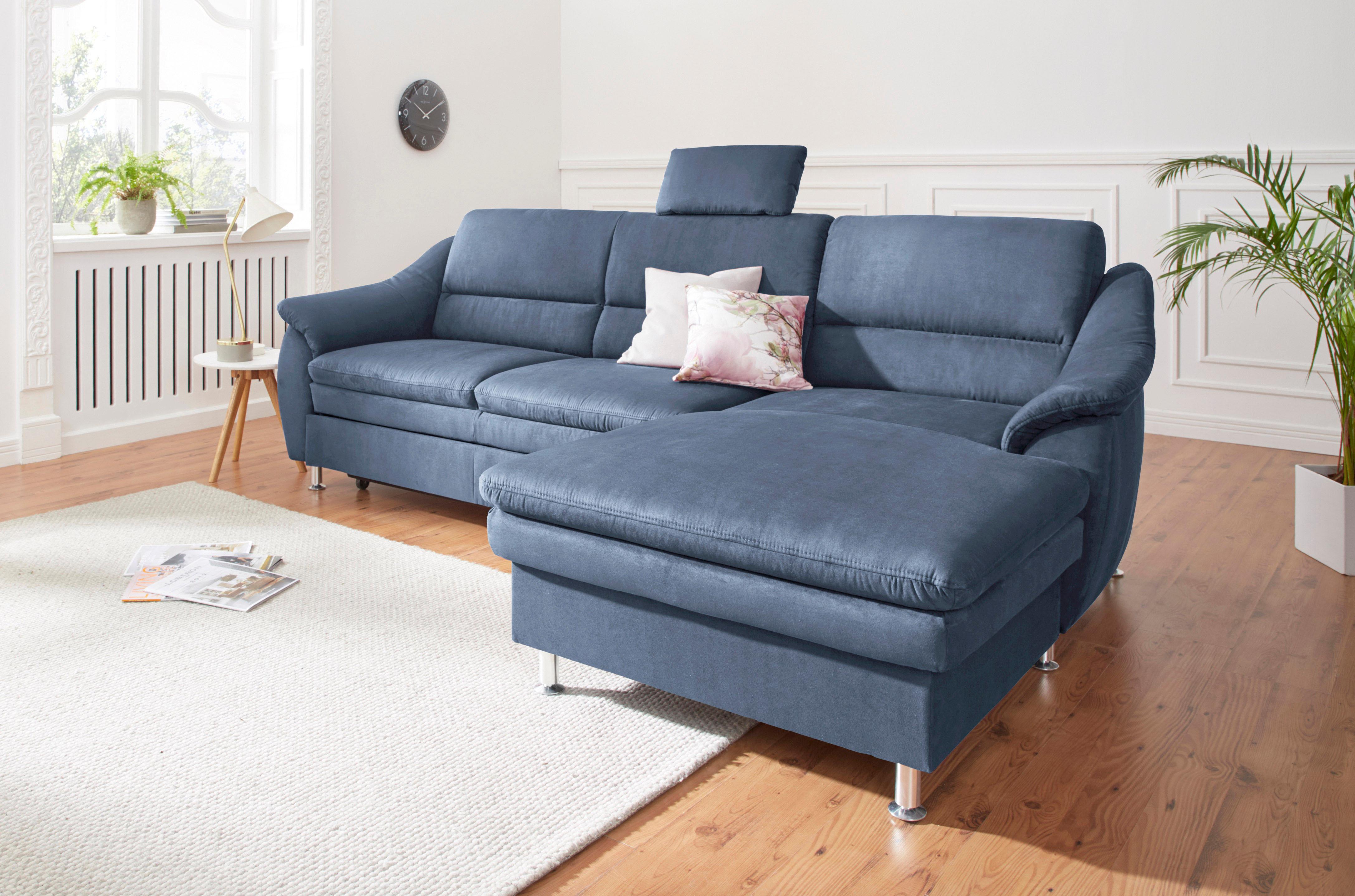 Thumbnail - sit&more Ecksofa "Cardoso L-Form", mit Federkern, wahlweise mit Bettfunktion