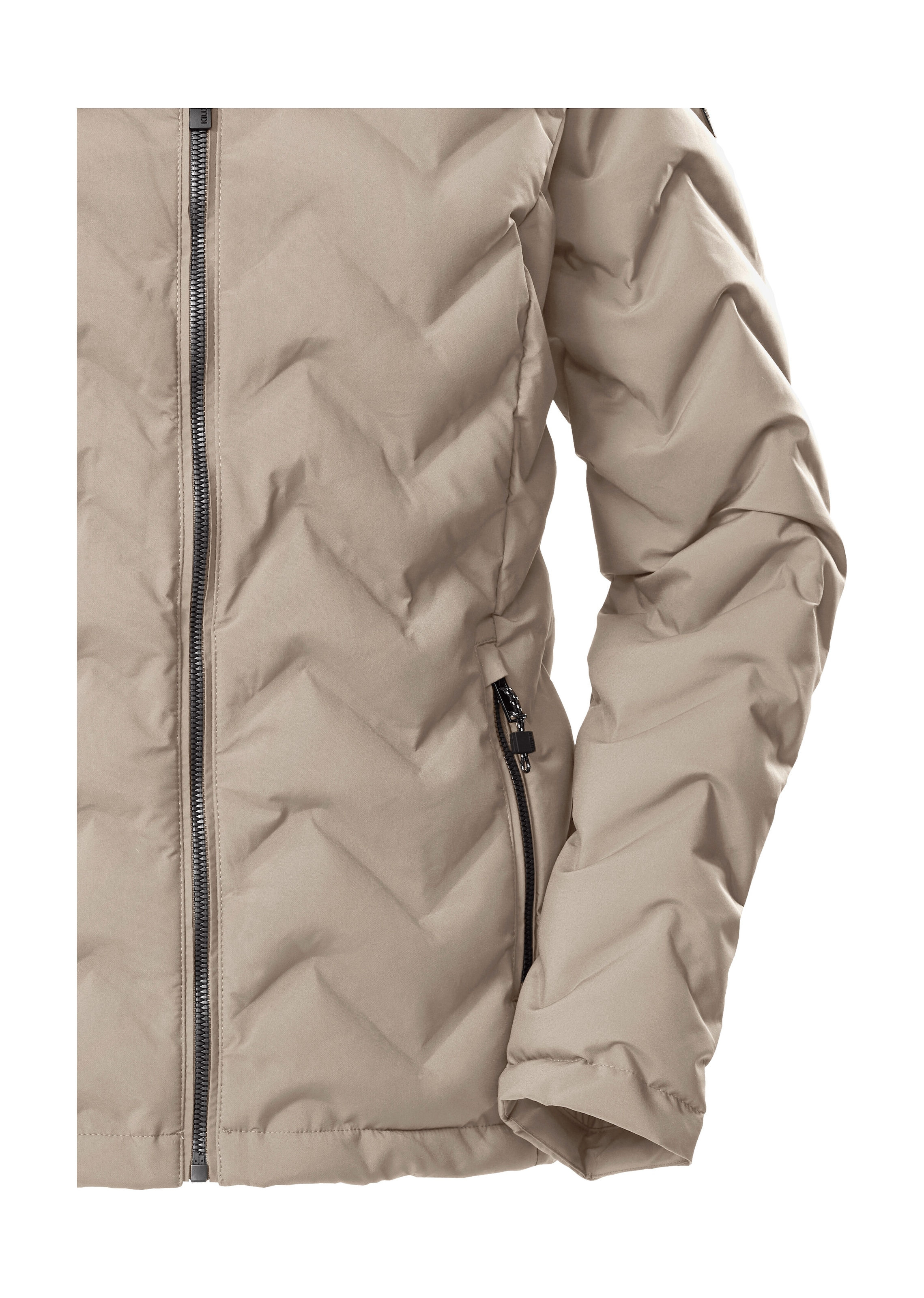 Killtec Steppjacke »KOW 23 WMN QLTD JCKT« Wasserabweisende Damenjacke mit verstellbarer Kapuze und Taschen