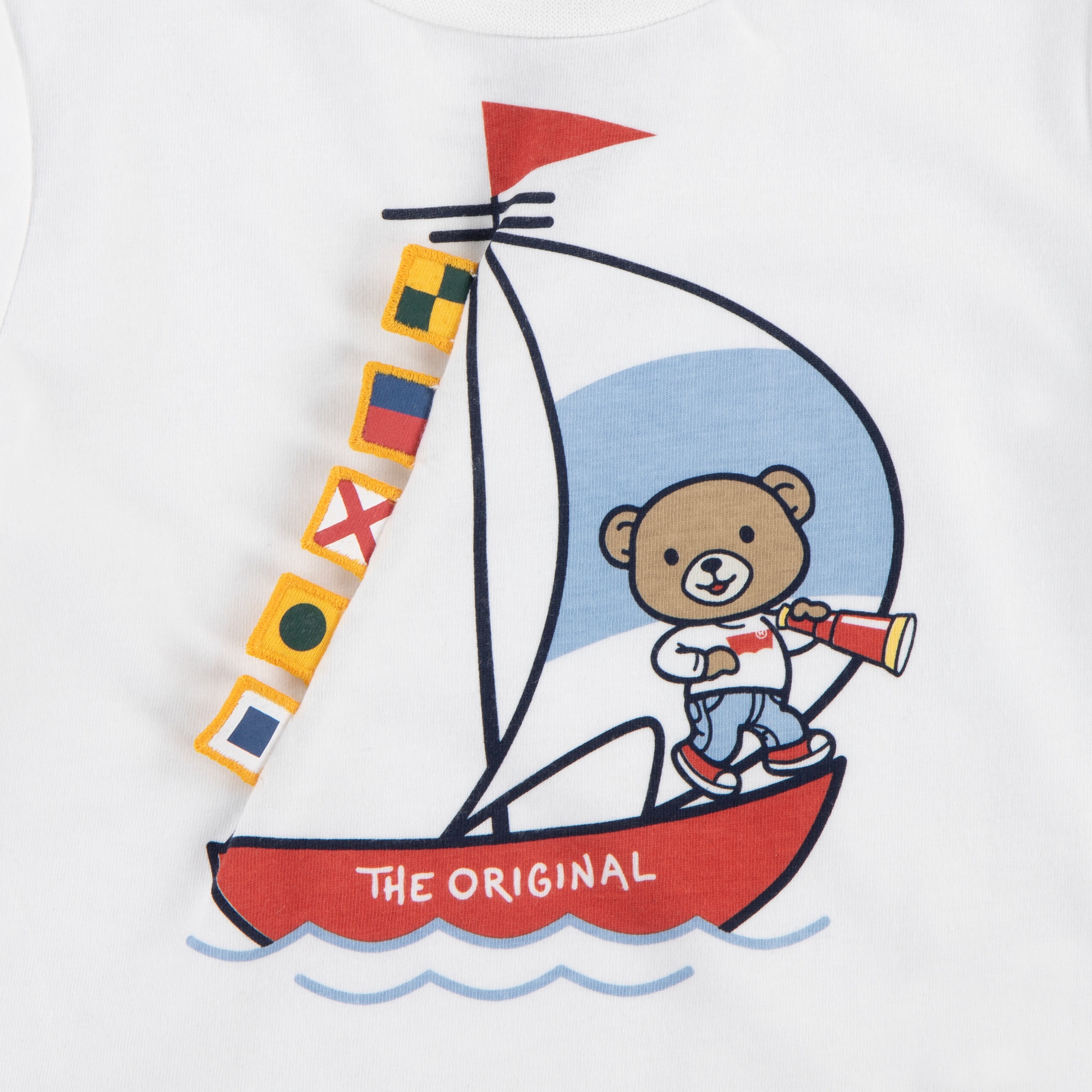 Levi's® Kids T-Shirt & Shorts »LVB LEVI 3D SAILING DENIM SET«, mit Bären-Grafik