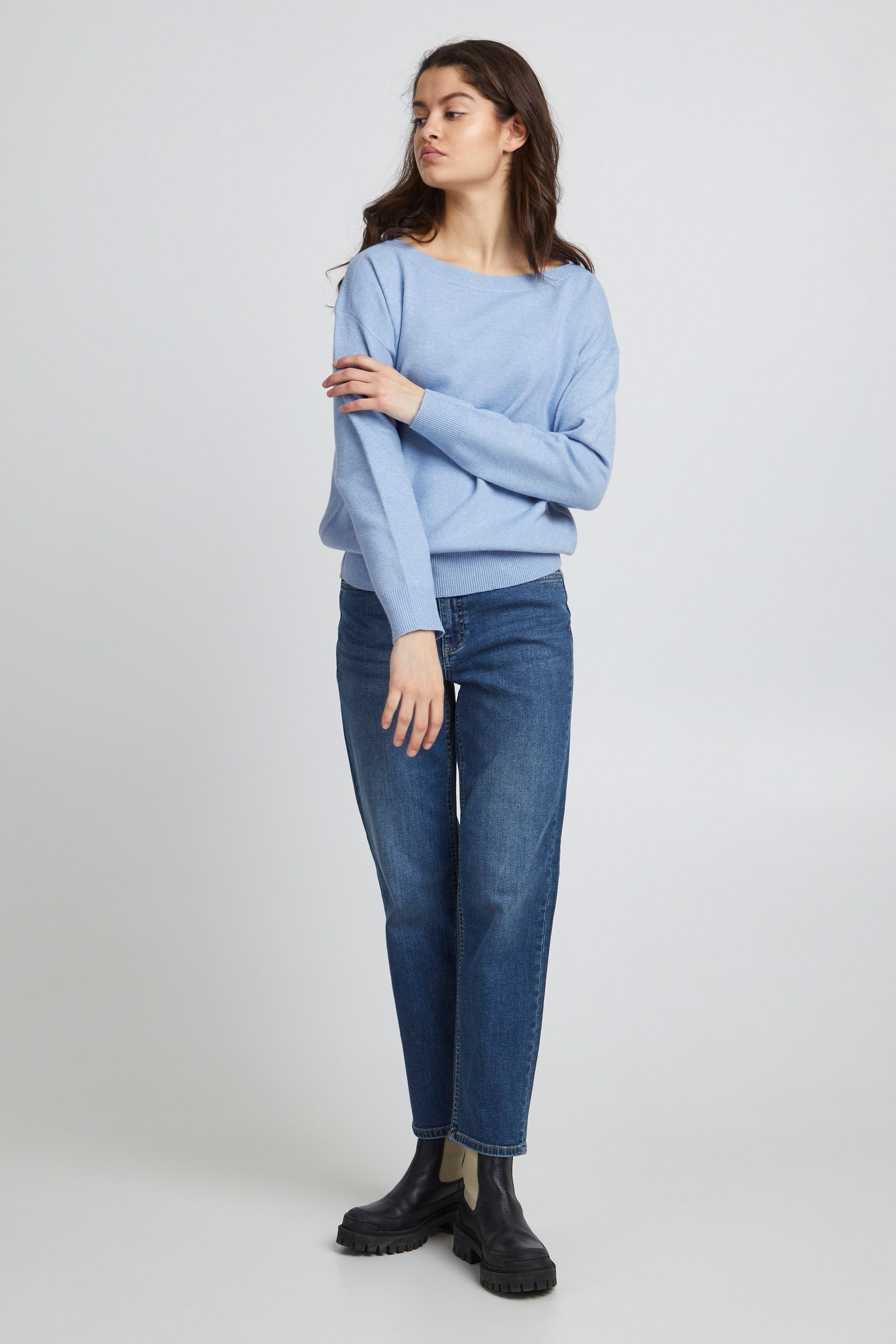 Ichi Strickfleece-Pullover »Strickpullover IHAlpa«