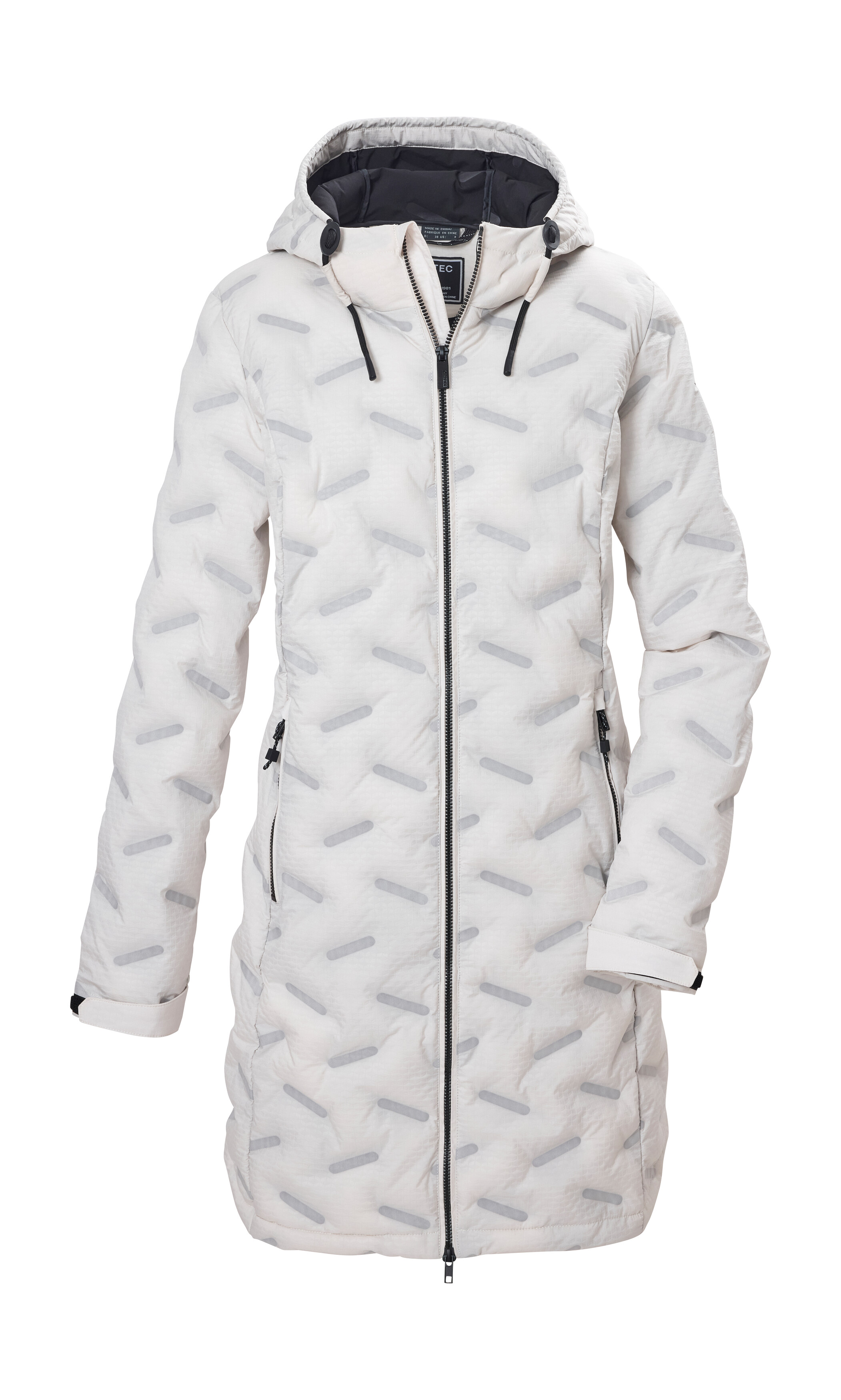 Killtec Steppmantel "KOW 54 WMN QLTD PRK" Winddichter Steppparka, wasserabweisend, verstellbare Kapuze