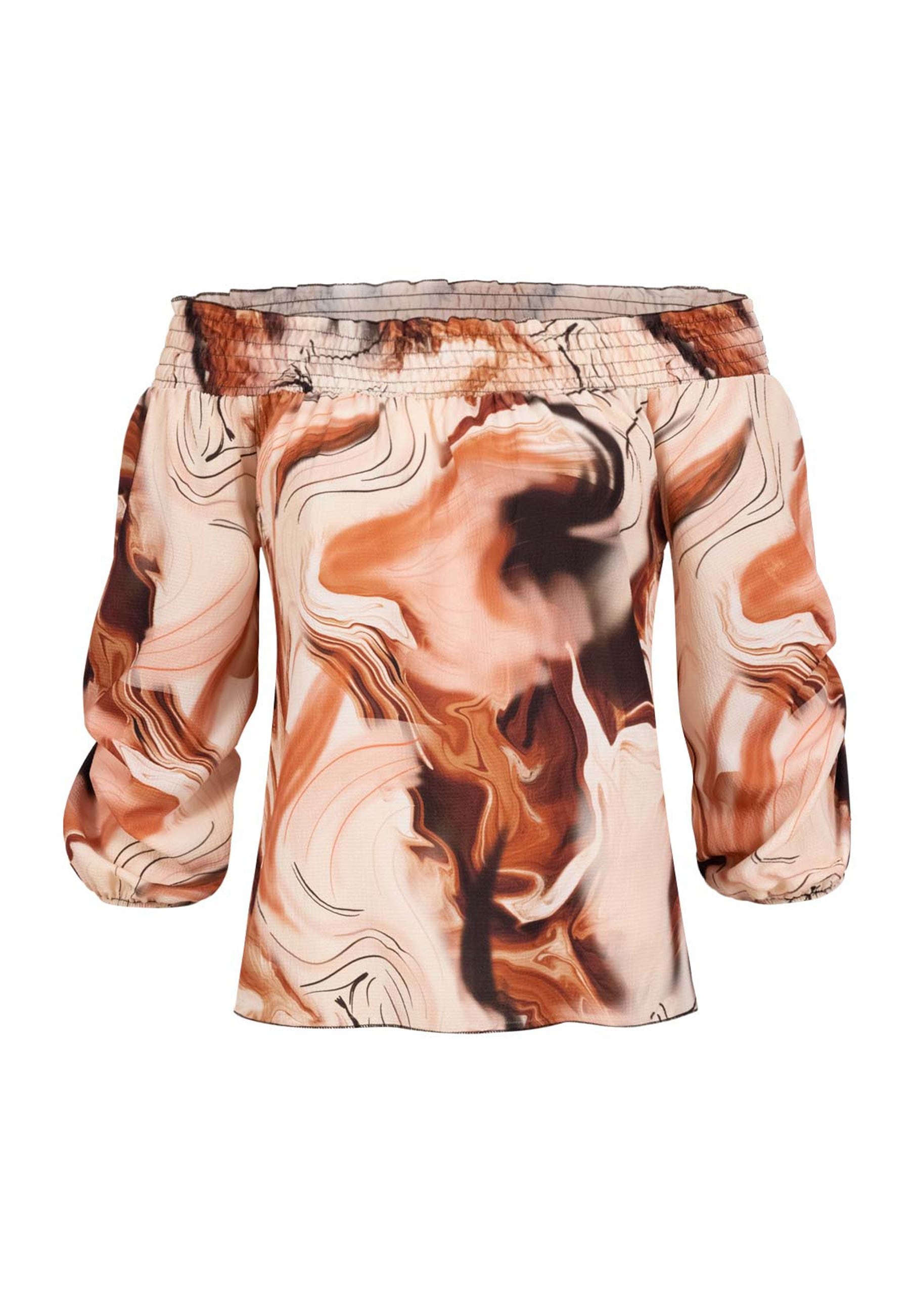 CLOUD 5IVE Langarmhemd "CLOUD 5IVE Cloud5ive Off-Shoulder Bluse"