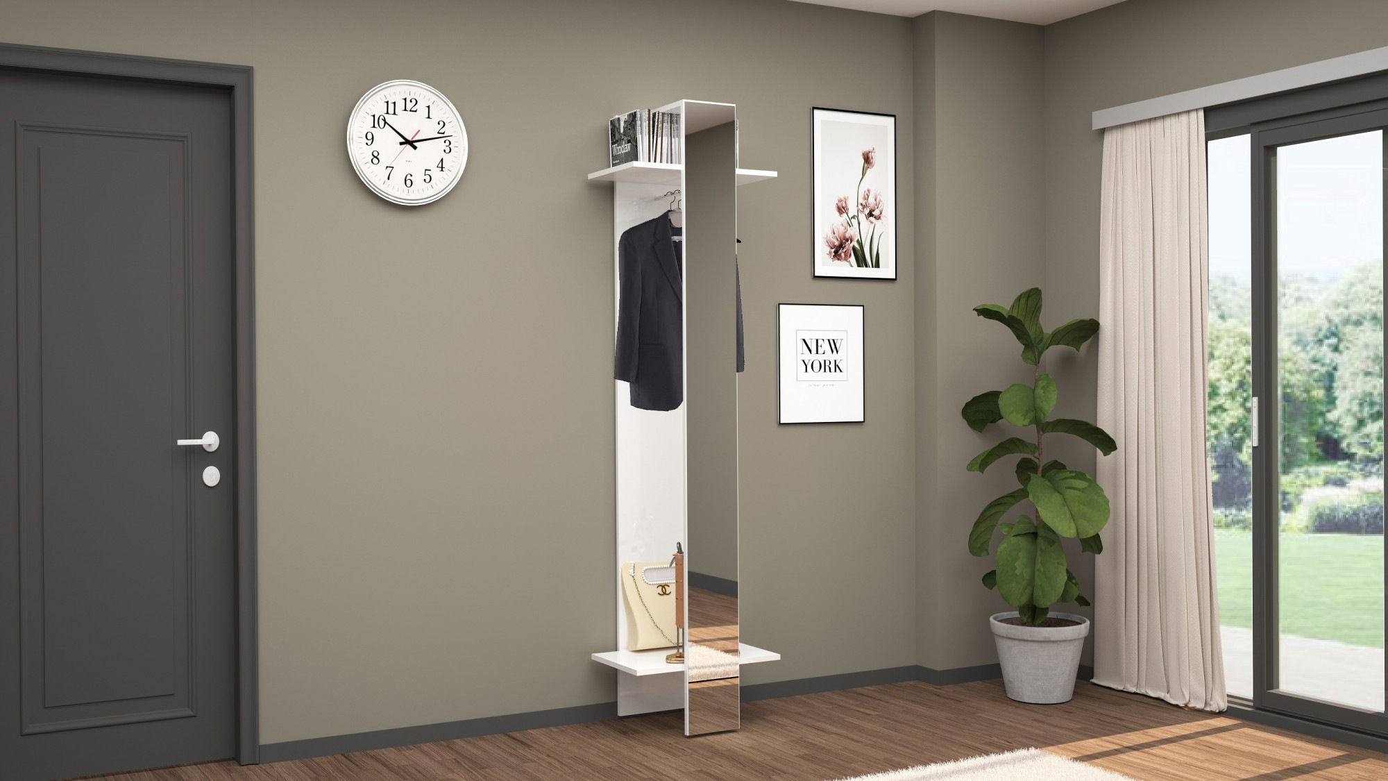 Thumbnail - INOSIGN Garderobenpaneel "Kompakt" 1 Stk. tlg.