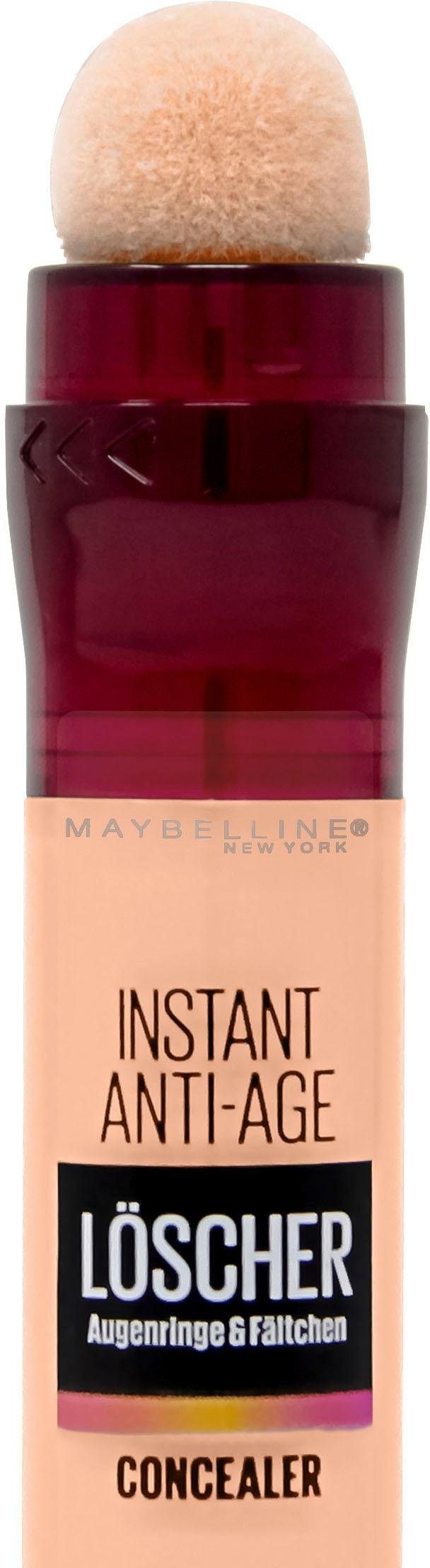 MAYBELLINE NEW YORK Concealer »Instant Anti-Age Effekt«, mit hoher Deckkraft