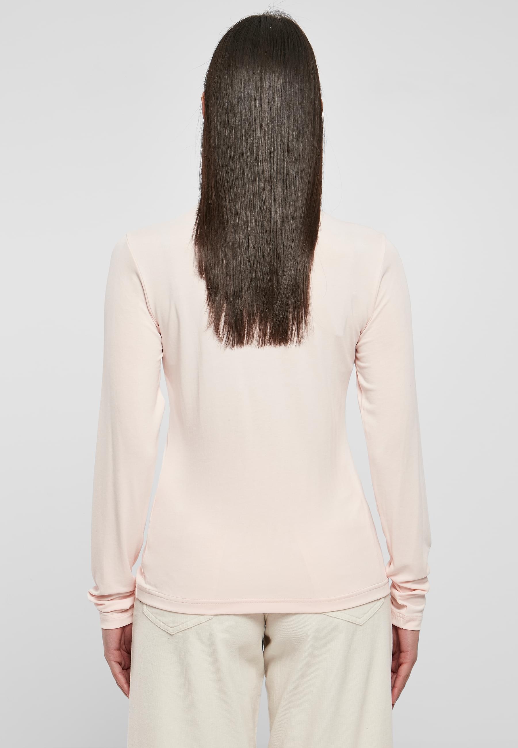 URBAN CLASSICS Langarmshirt »Urban Classics Damen Ladies Modal Turtleneck Longsleeve«, (1 tlg.)
