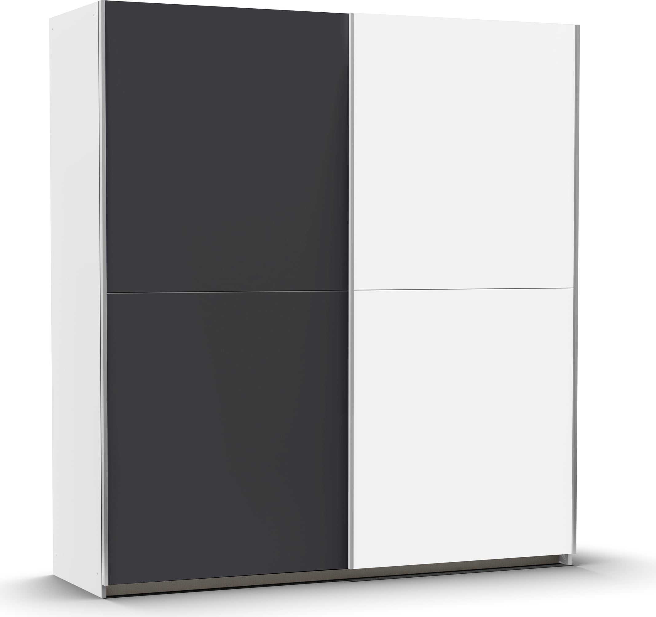 rauch Schwebetürenschrank "Kleiderschrank Schrank Garderobe Wäscheschrank SATURN" 3 verschiedene Ausstattungen BASIC/CLASSIC/PREMIUM (inkl. SOFT-CLOSE), zeitlose Farbkombinationen, B/H/T: 175/191/59 cm MADE IN GERMANY