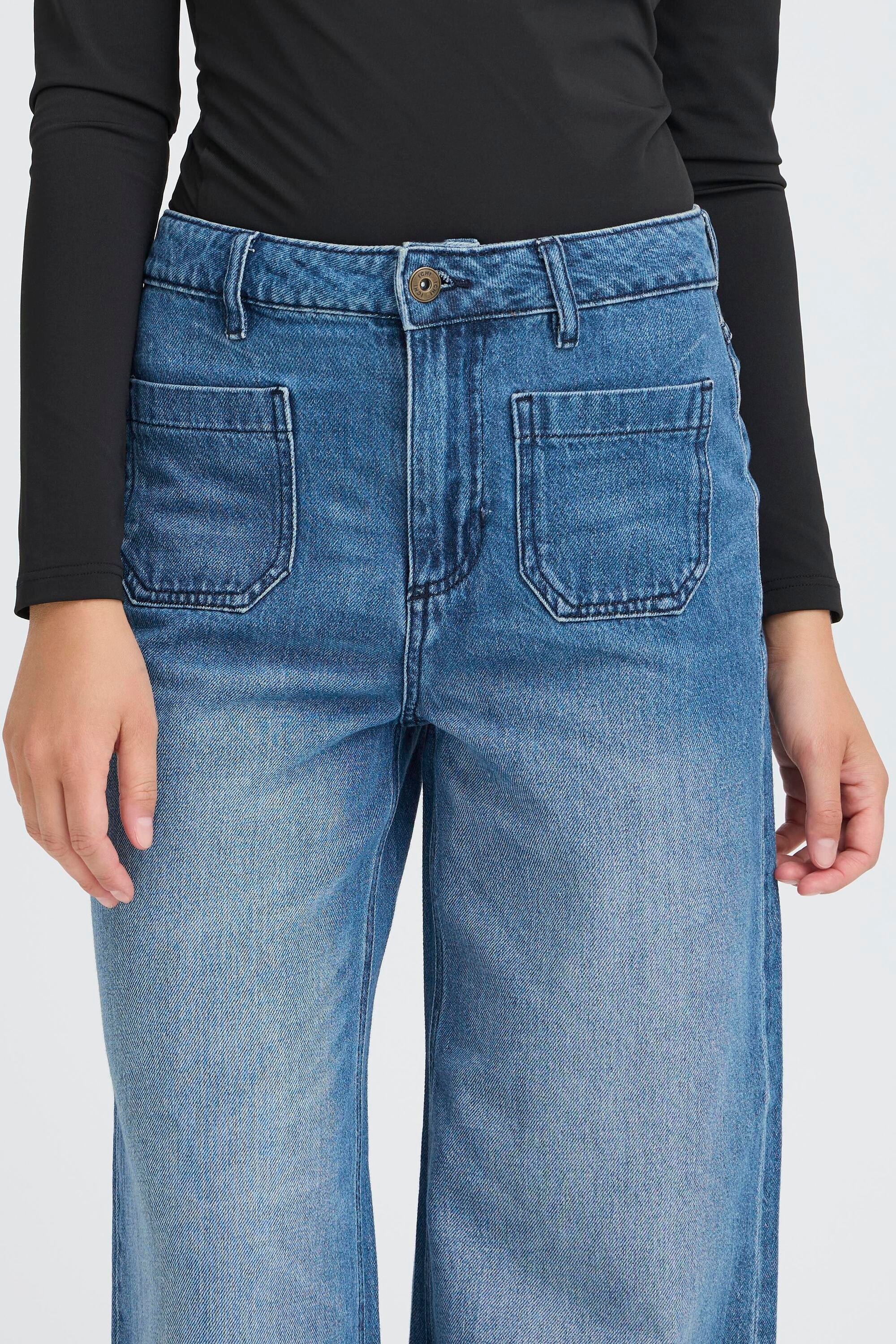 Ichi Weite Jeans »Damen Casual Hose IHPAMMY«